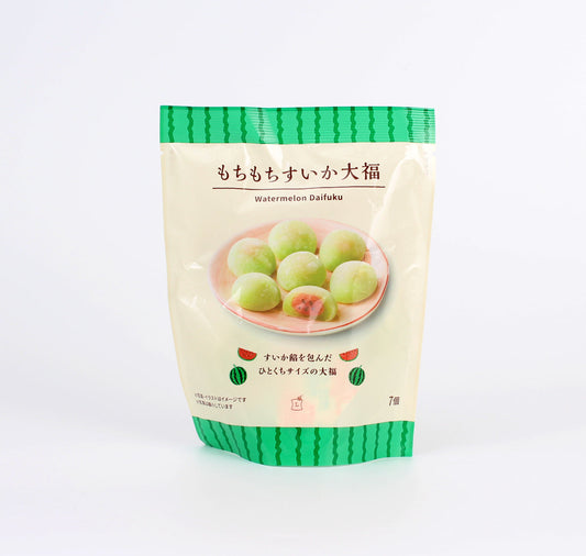 Mochi-Mochi Watermelon Daifuku もちもちすいか大福
