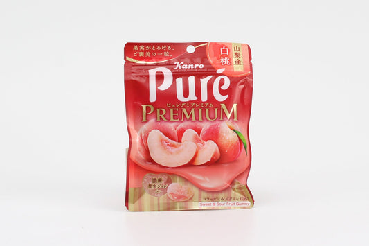 Pure Gummy Premium White Peach ピュレグミプレミアム白桃