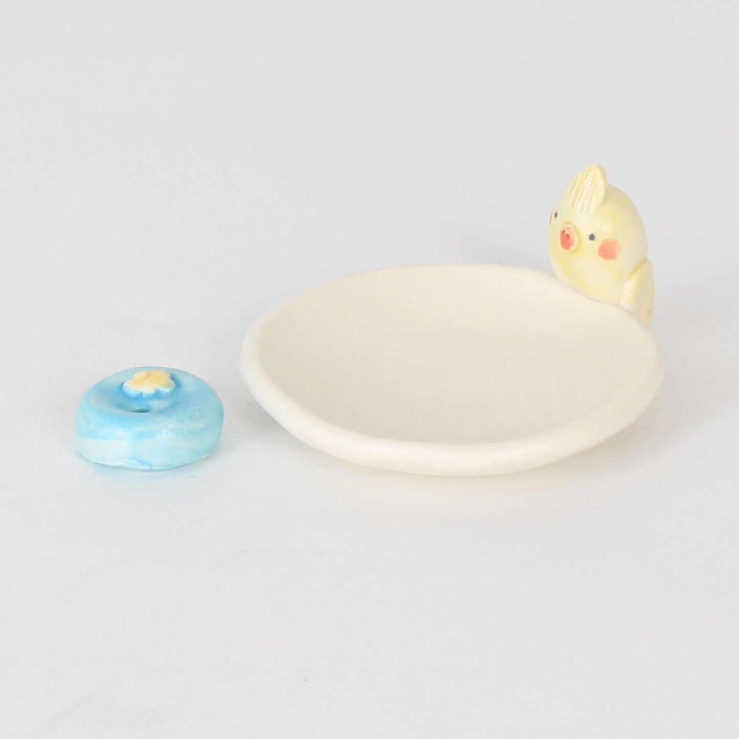 Cockatiel Incense Holder Set | Made in Japan