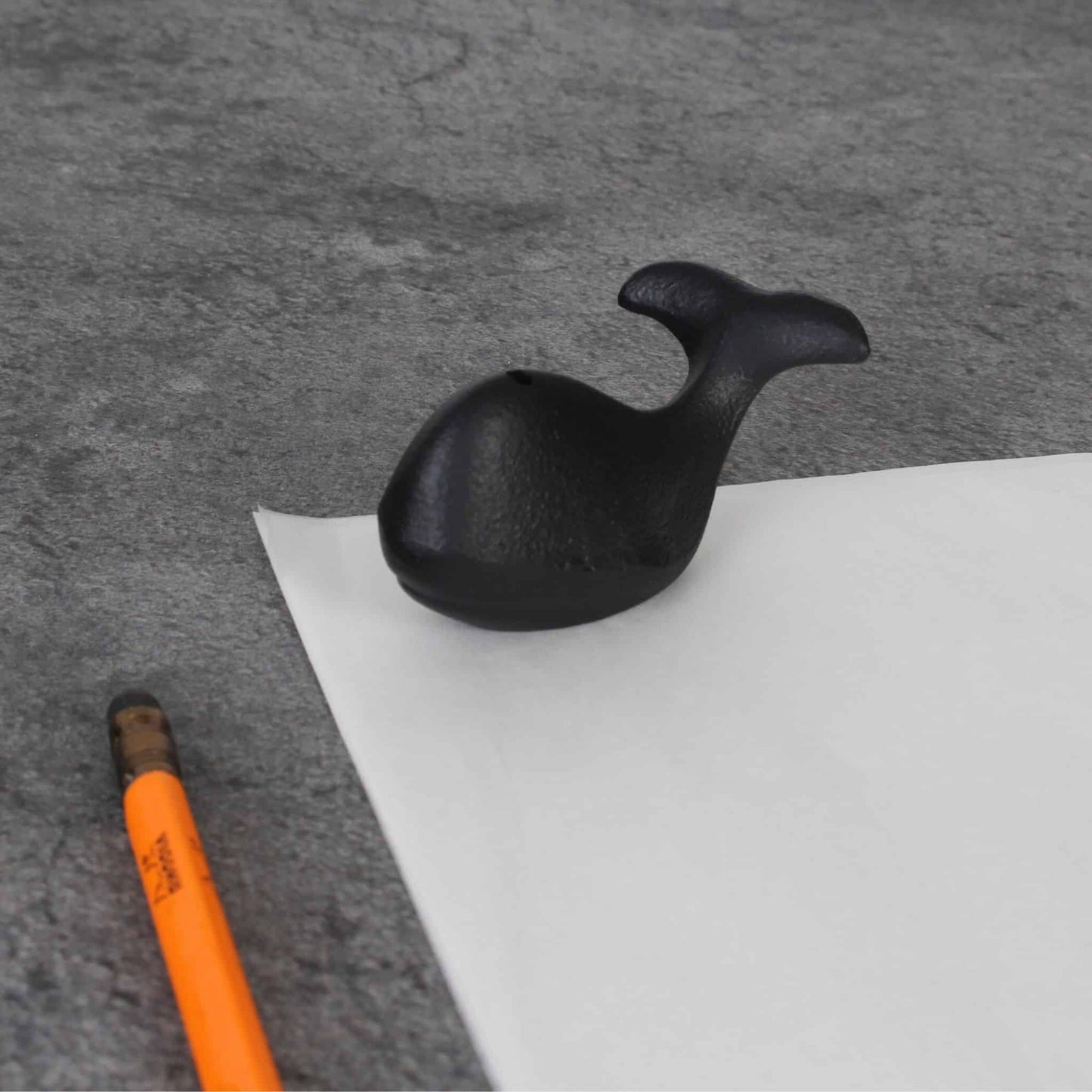 Japanese Cast Iron Paperweight - Whale