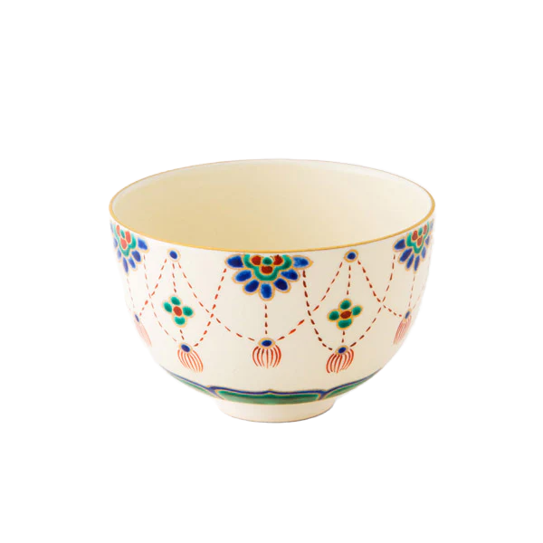 Matcha Bowl - Youraku Pattern