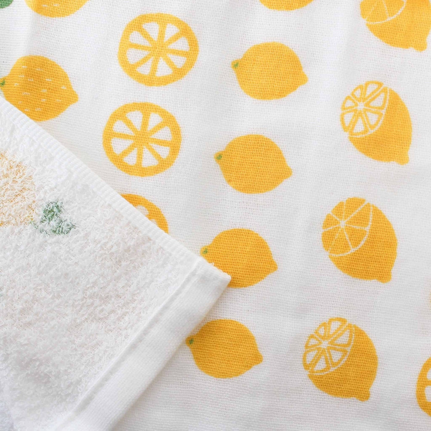 WA Face Towel – Lemon | Japanese Cotton Face Towel