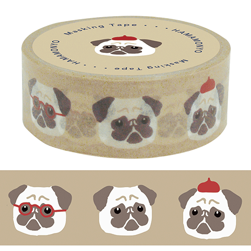 Masking Tape - Pug the Artist