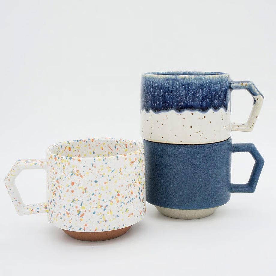 CHIPS Stack Mug - Splash White Orange