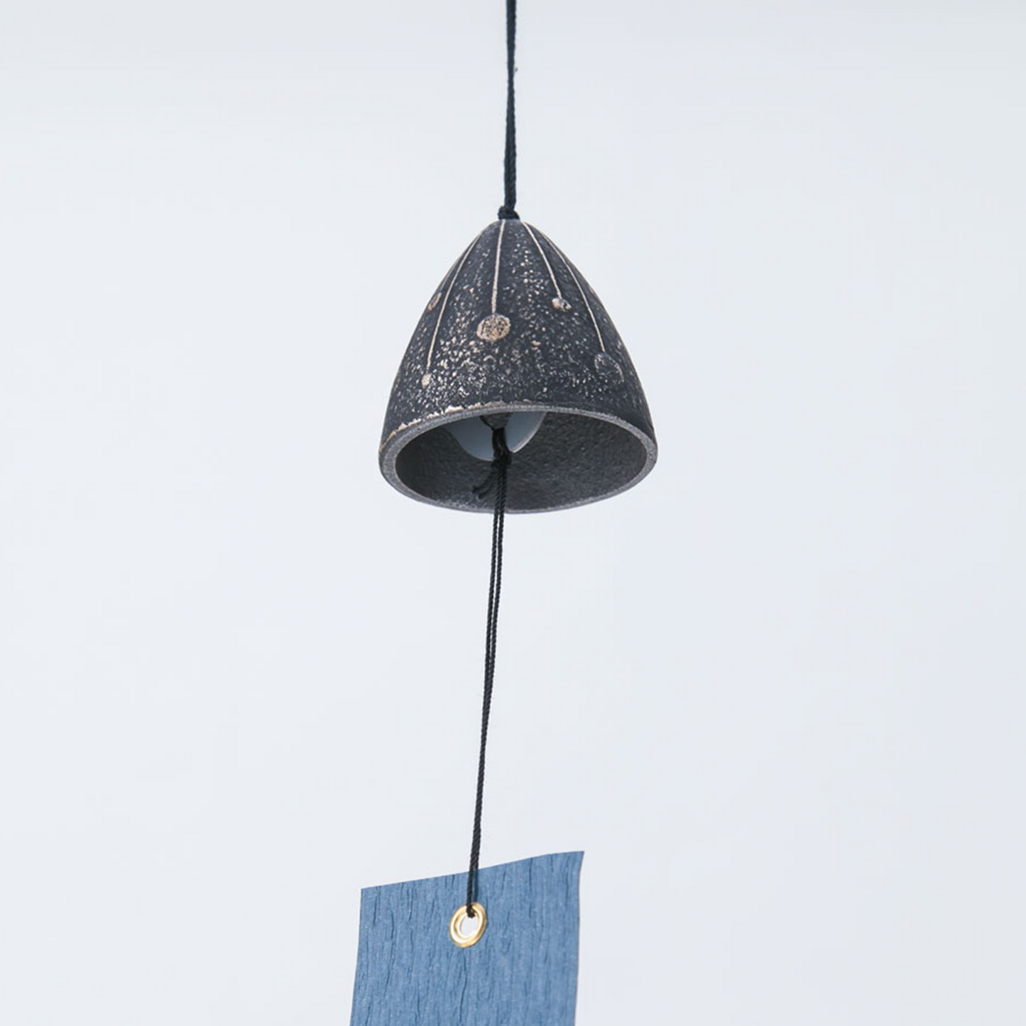Cast Iron Wind Chime - Fireworks Gold x Black