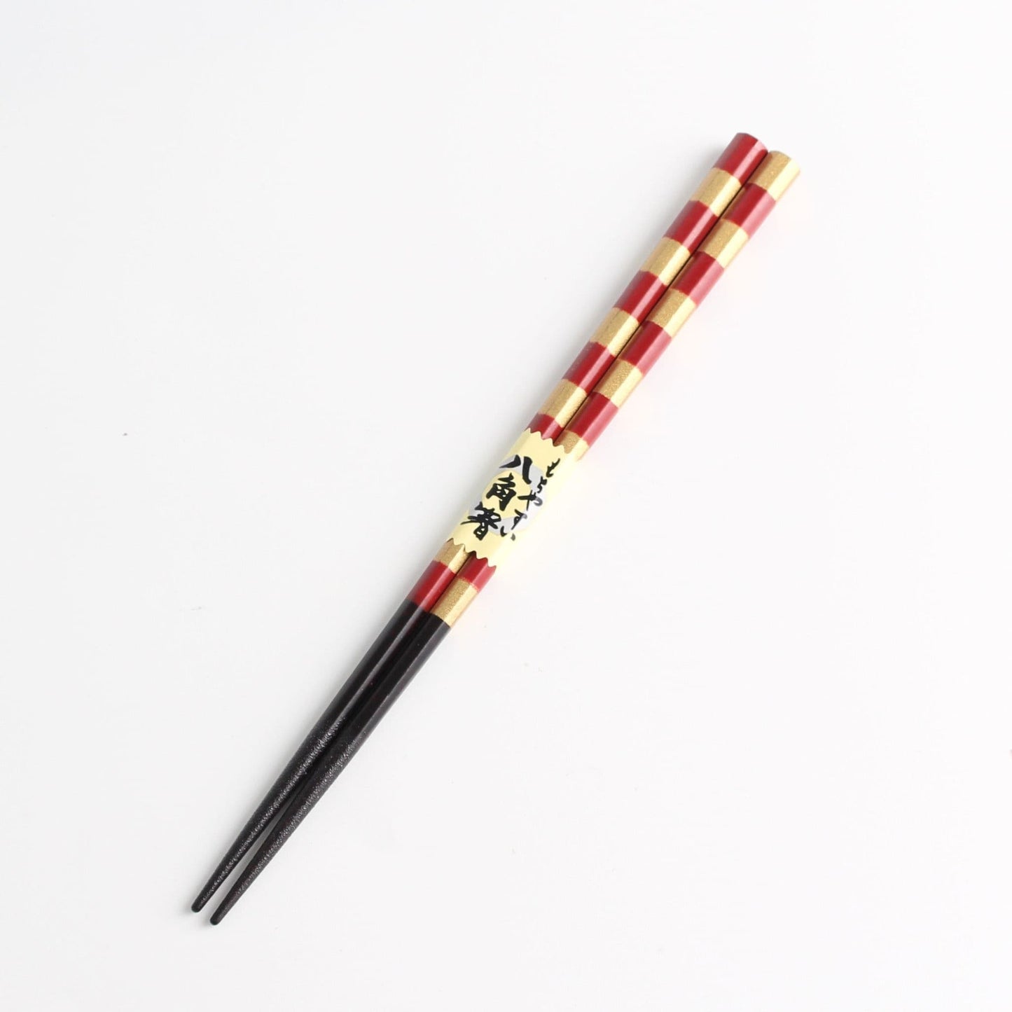 Chopsticks - Hachikaku Gold Checked Pattern