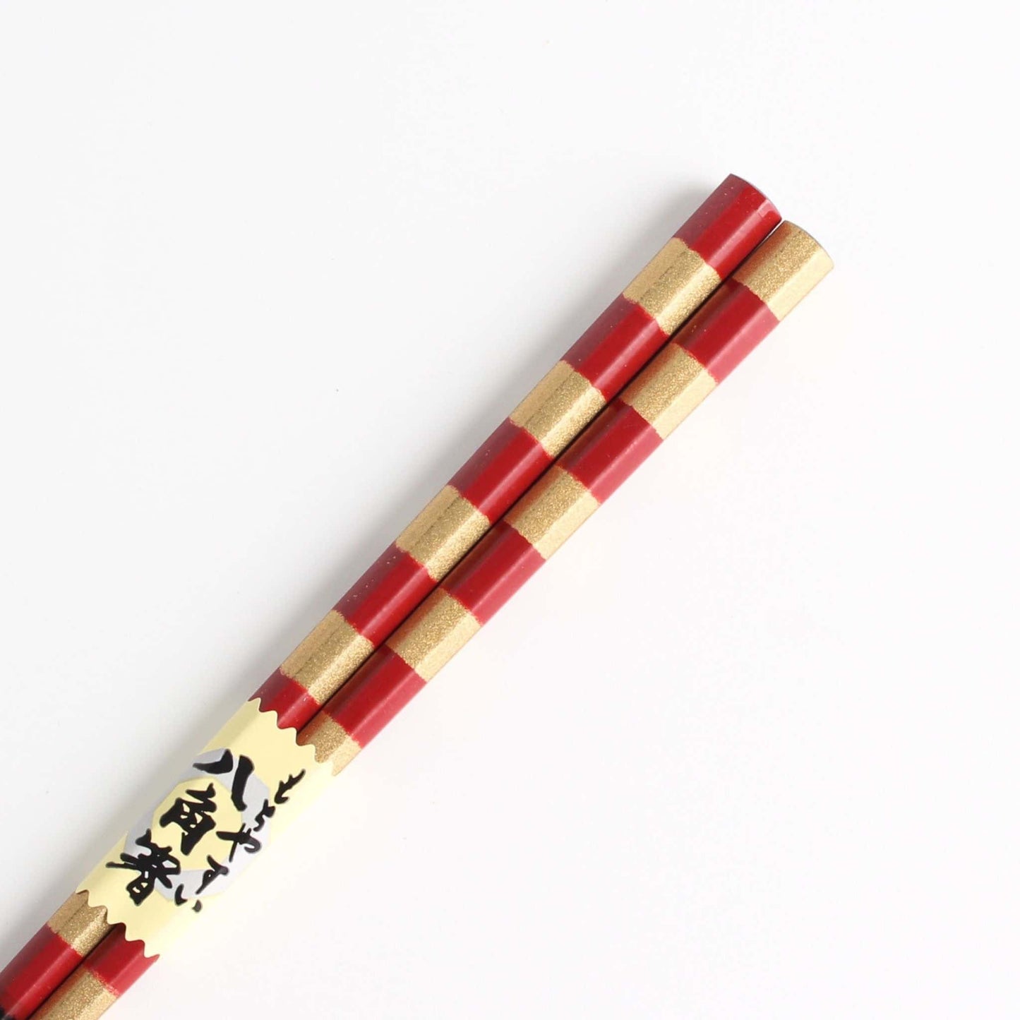 Chopsticks - Hachikaku Gold Checked Pattern