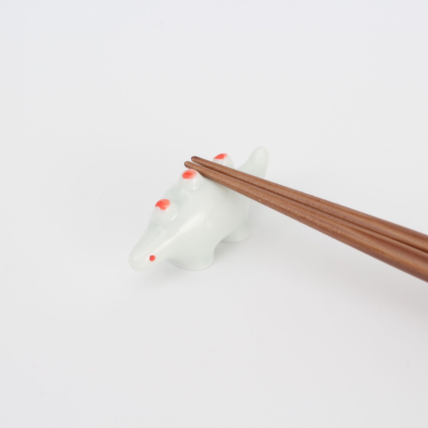 Chopstick Holder - Stegosaurus Red