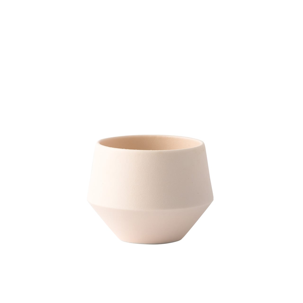 Earthenware Tea Cup Frustum - Bisque Style