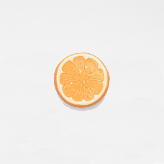 Chopstick Holder - Sliced Orange