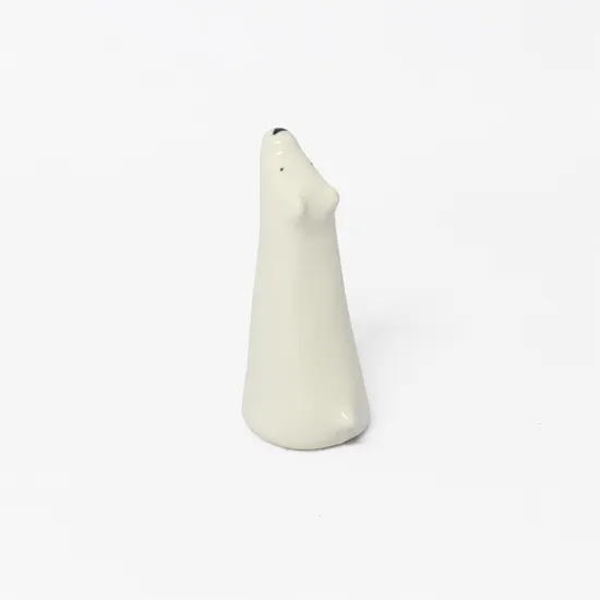 Ring Holder - White Dog