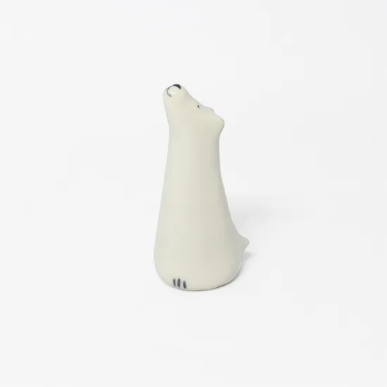 Ring Holder - White Dog