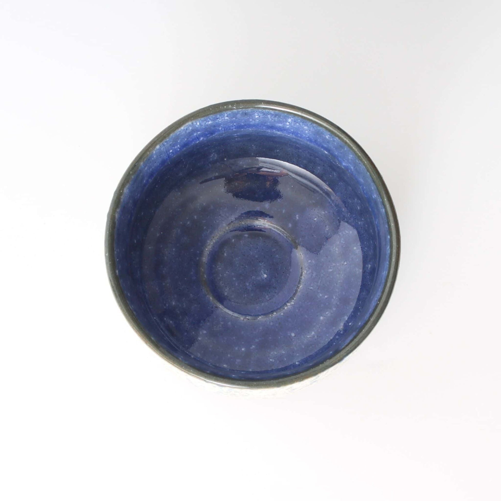 Matcha Bowl - Glazed Blue
