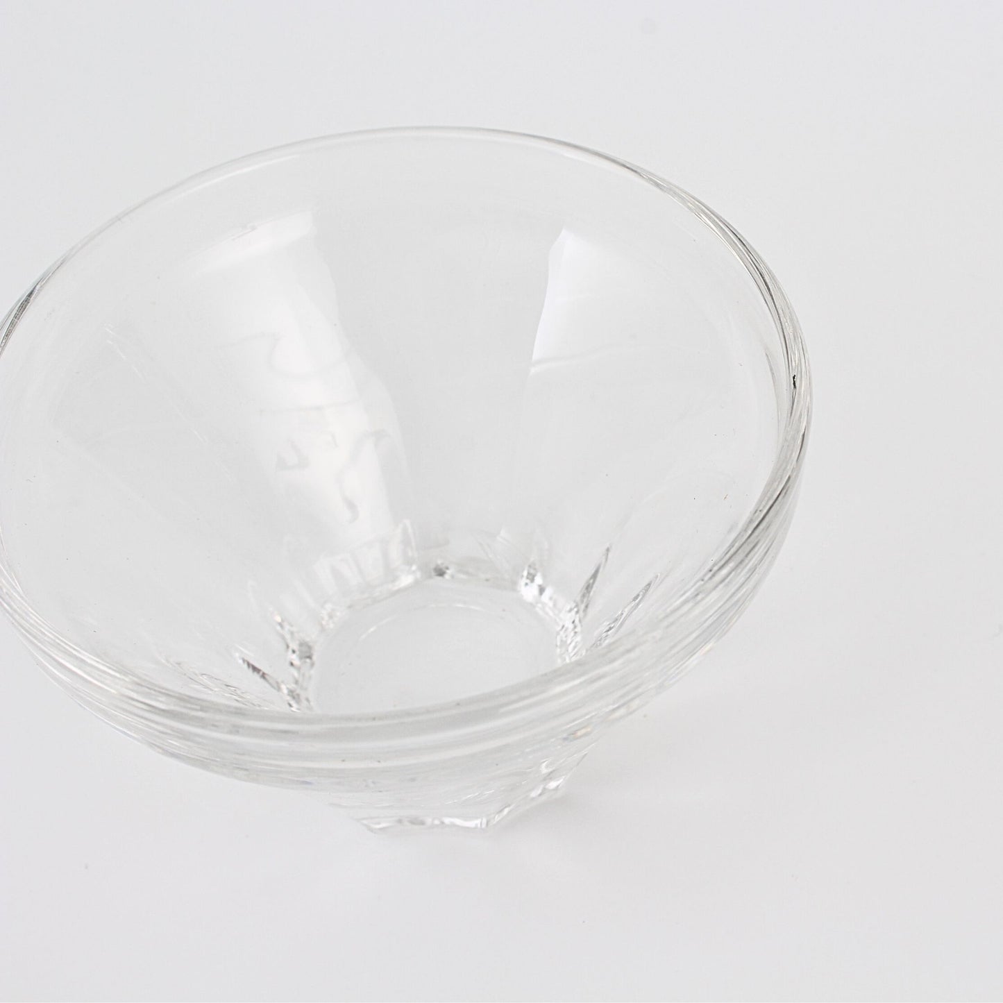 Mt Fuji Reflected Glass Sake Cup Clear
