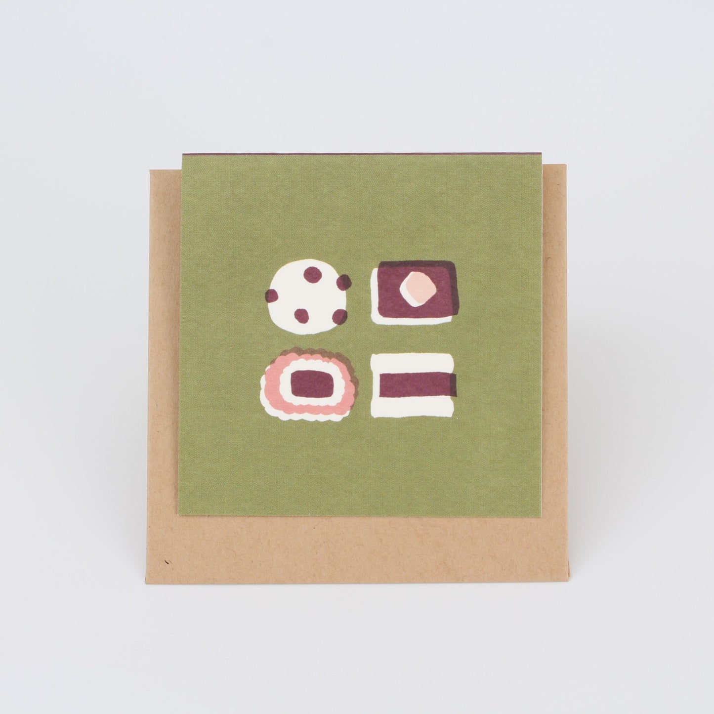Mini Greeting Card - Wagashi