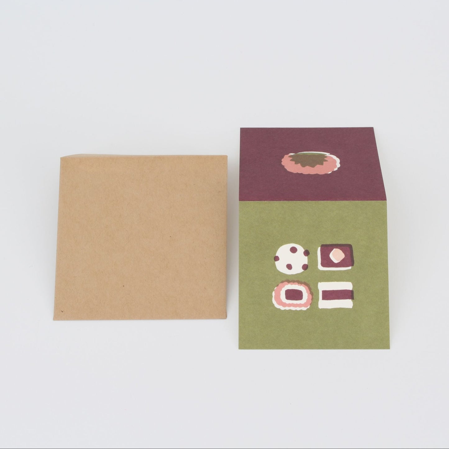 Mini Greeting Card - Wagashi