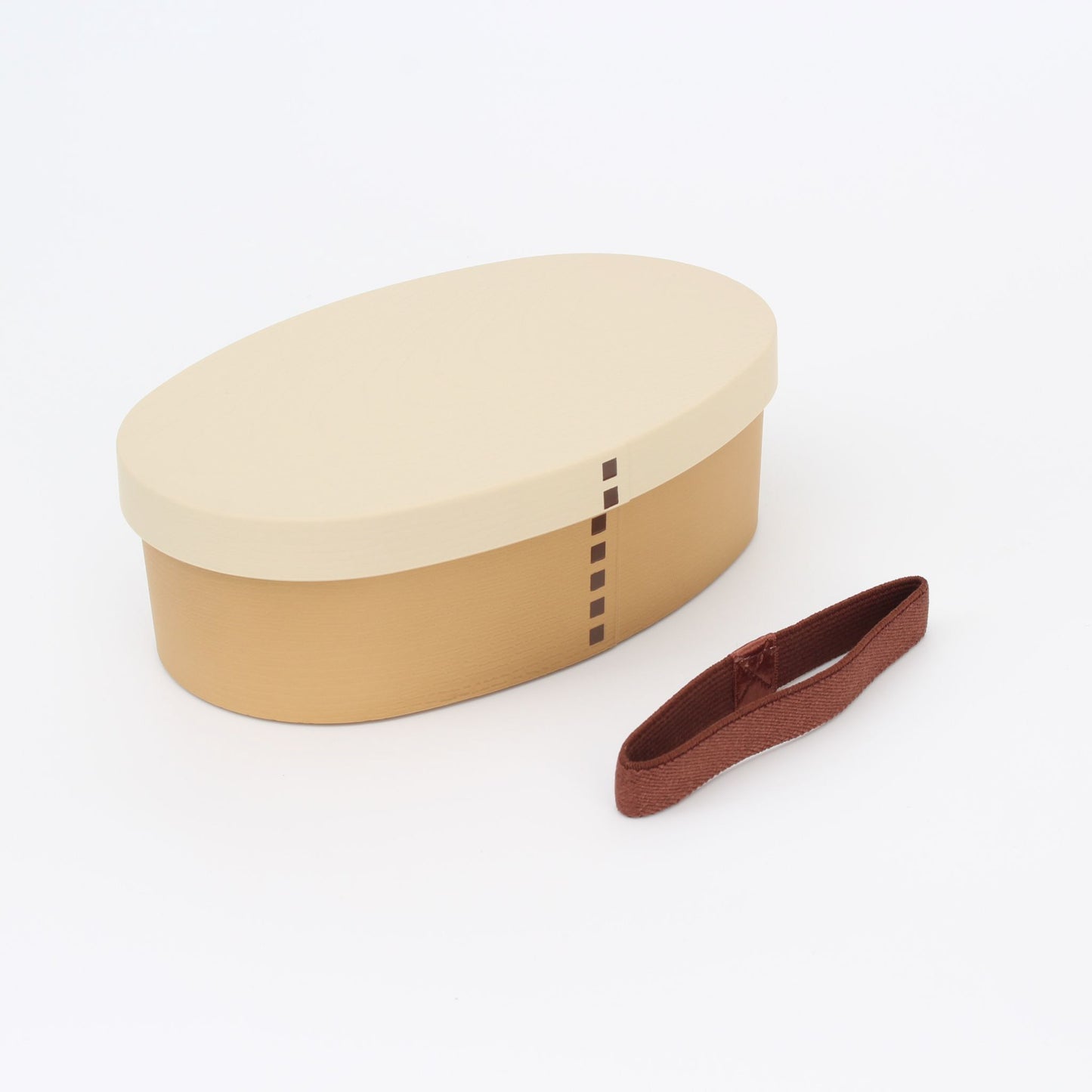 Magewappa Oval Bento Box Large - Ivory