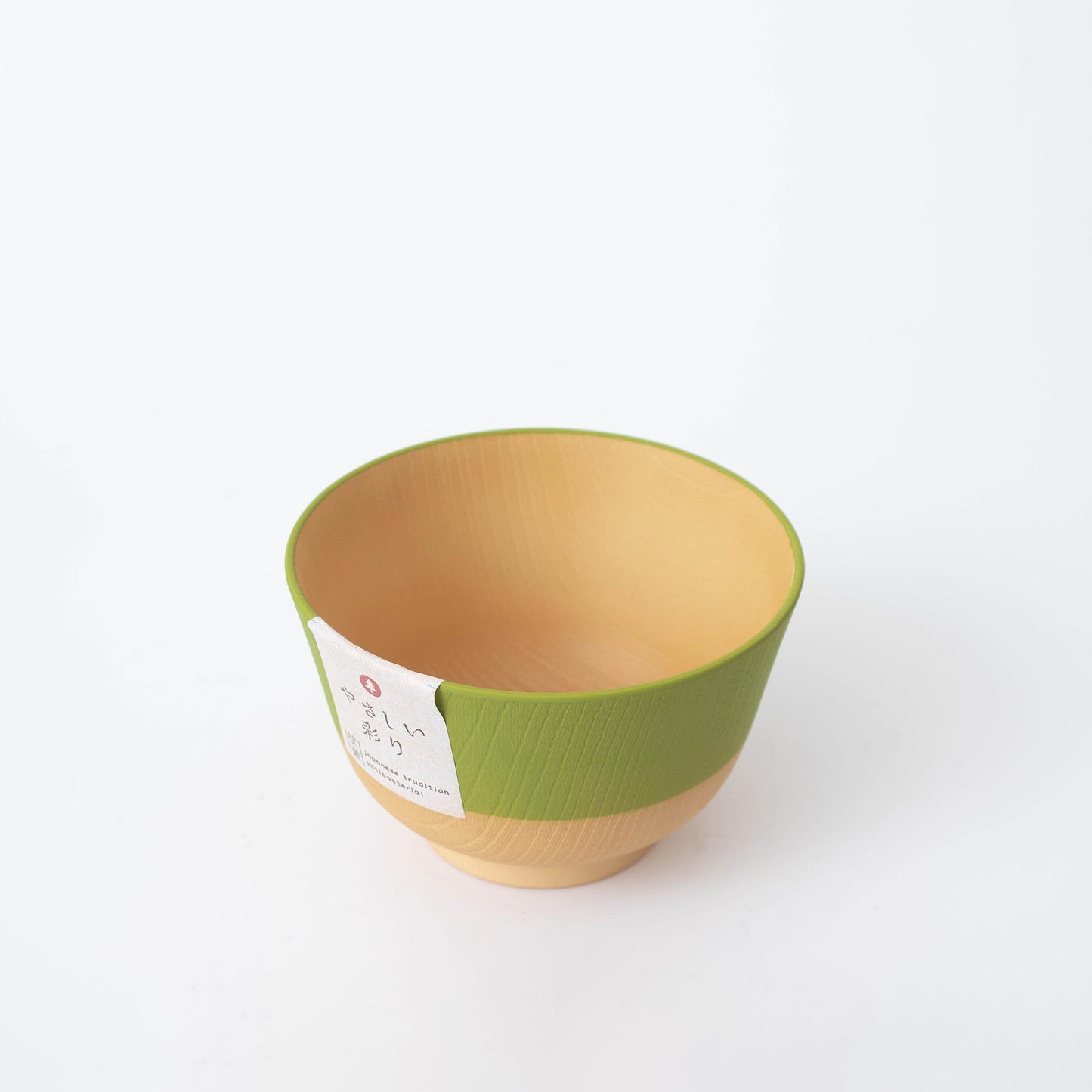 Pale Colour Miso Soup Bowl Small - Bright Green
