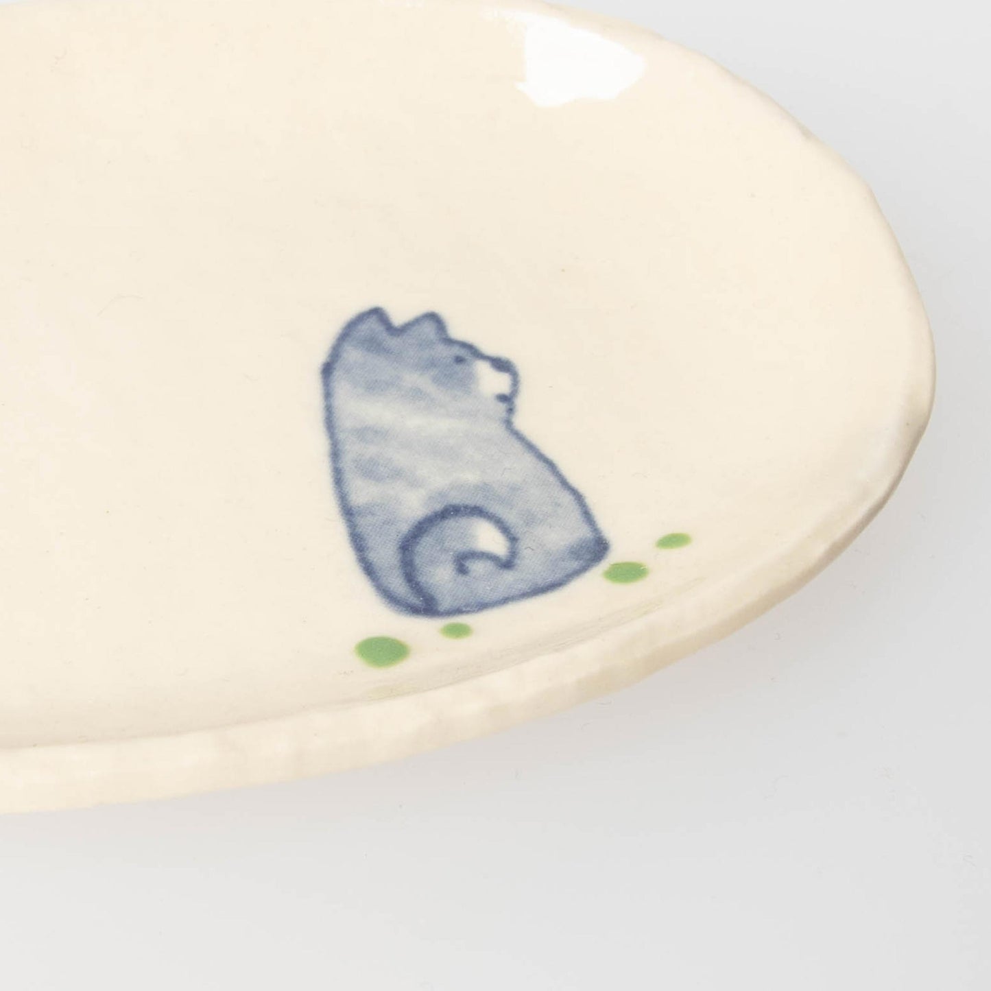 Small Plate - Black Shiba
