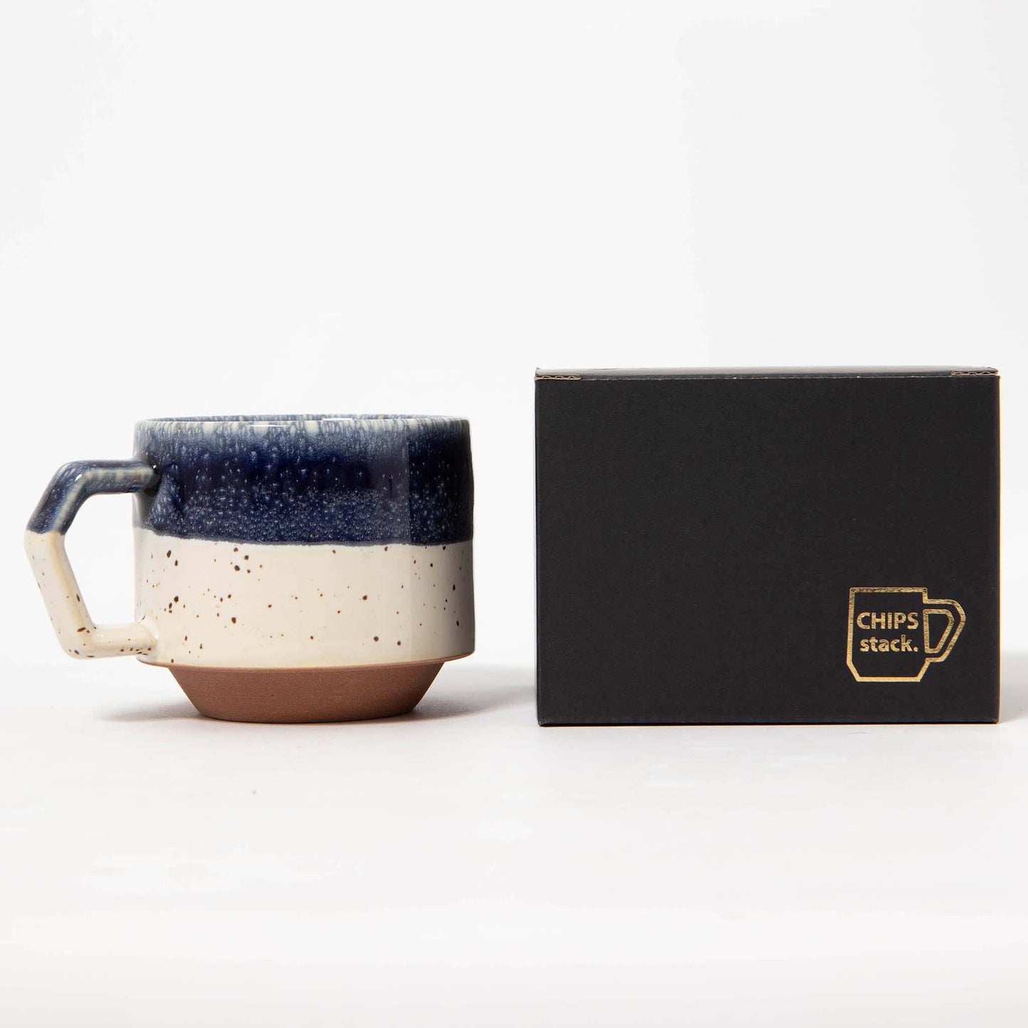 CHIPS Stack Mug - White Navy