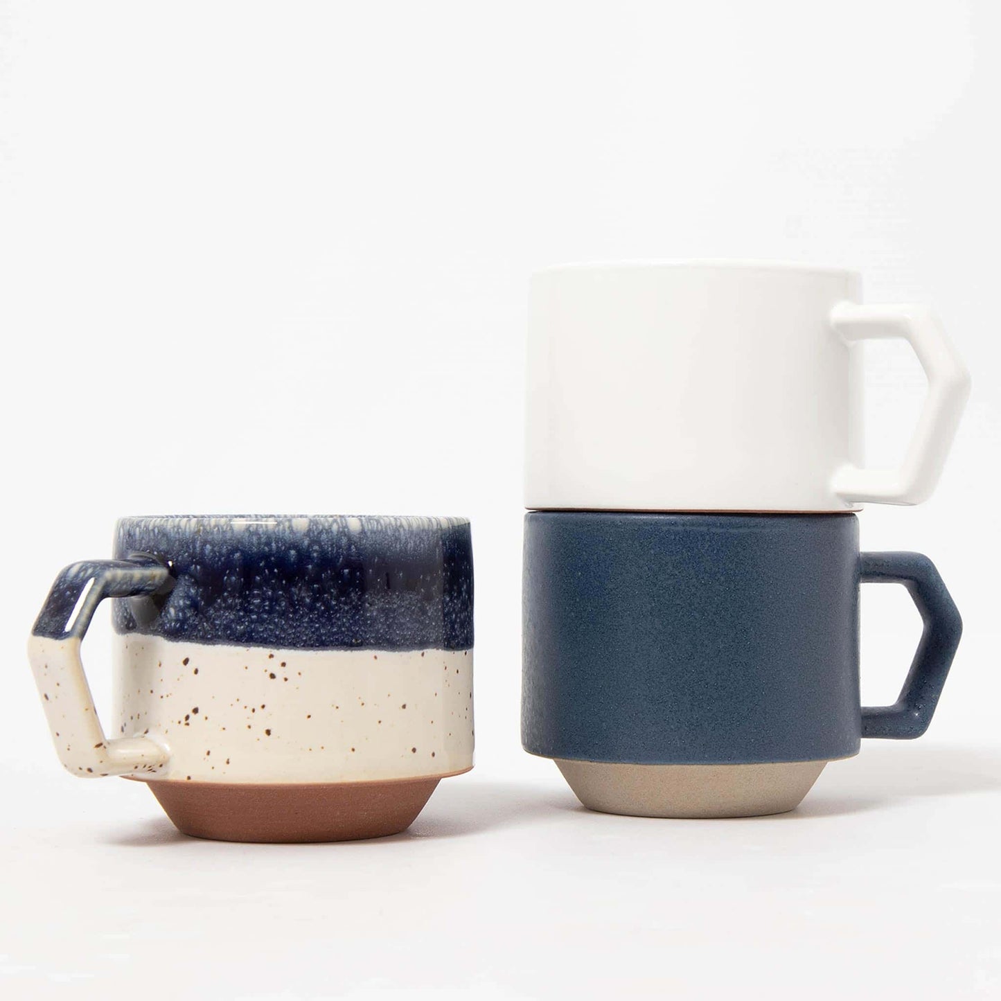 CHIPS Stack Mug - White Navy