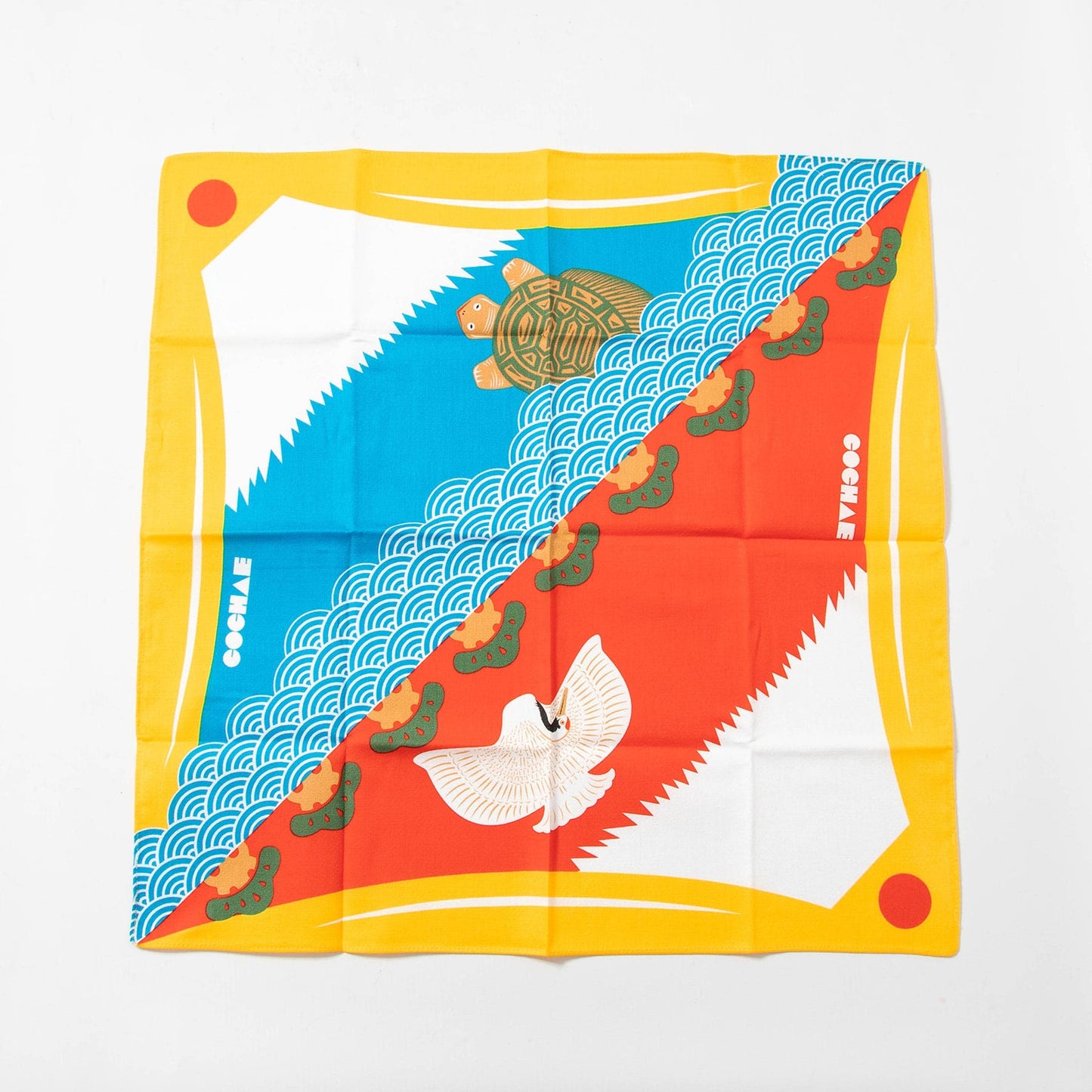 Fuku Cochae Small Furoshiki - Mt Fuji