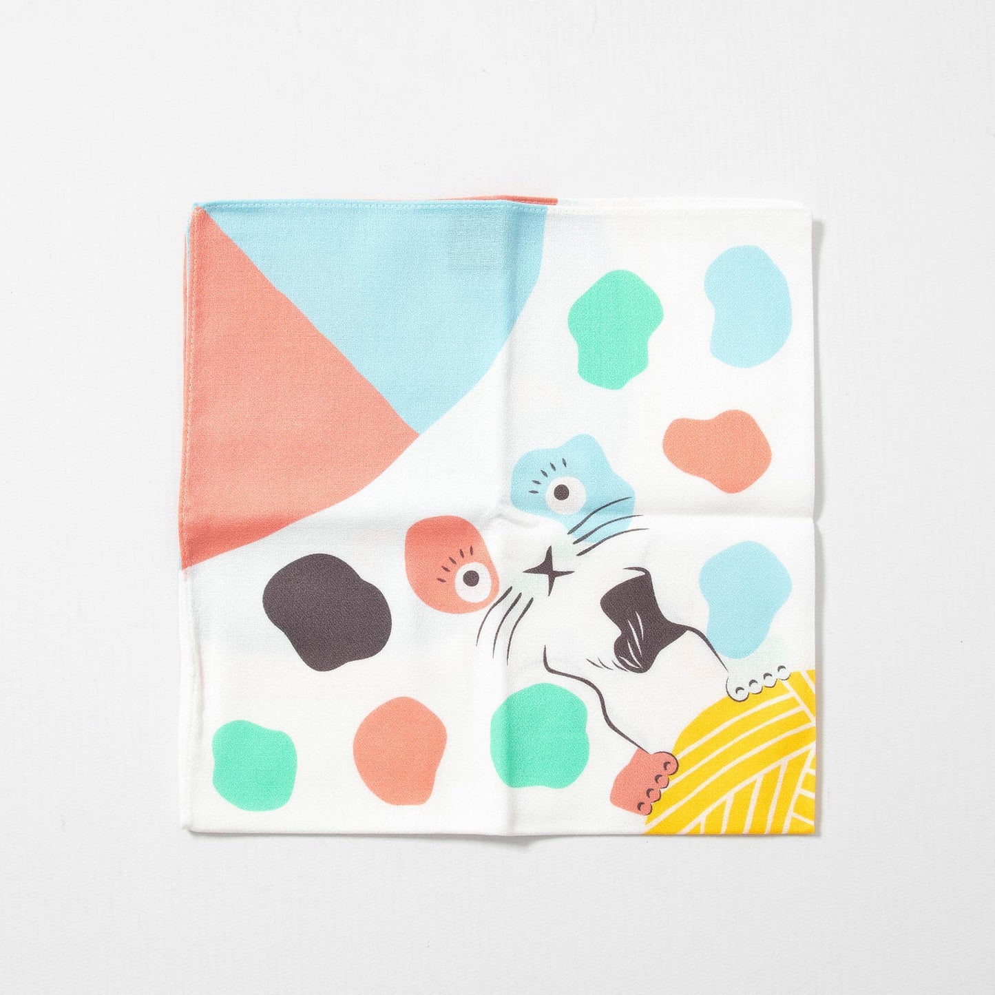 Fuku Cochae Small Furoshiki - Cat