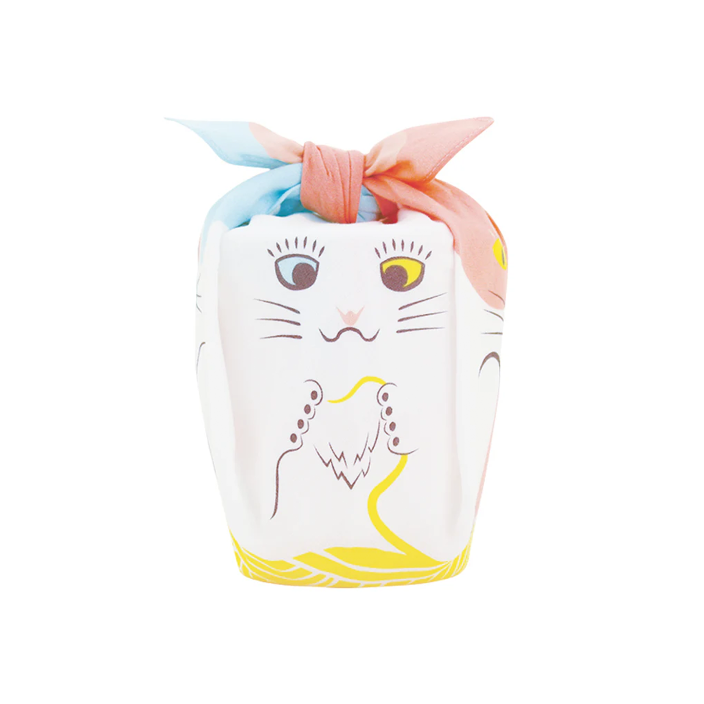 Fuku Cochae Small Furoshiki - Cat