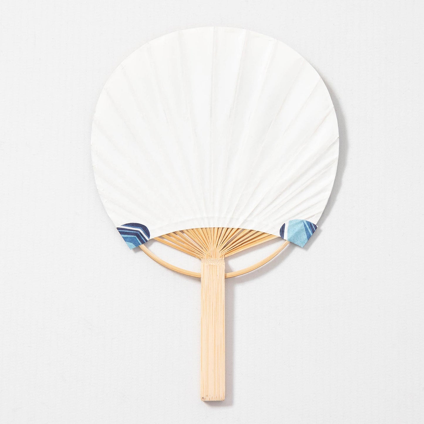 Japanese Mini Uchiwa Fan with Envelope - Hokusai Great Wave