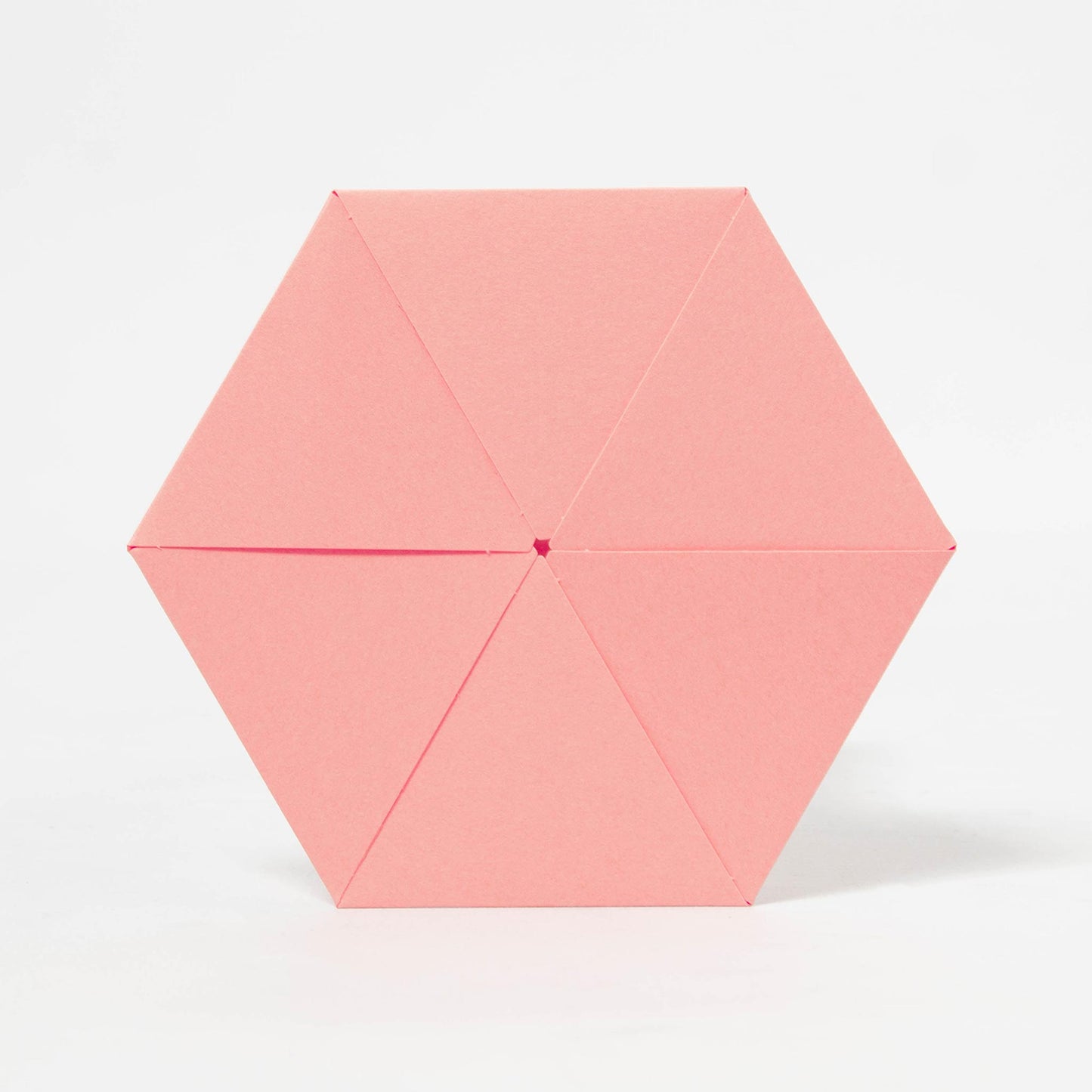ROKKAKU Hexagonal Greeting Card - Ume Plum Blossoms