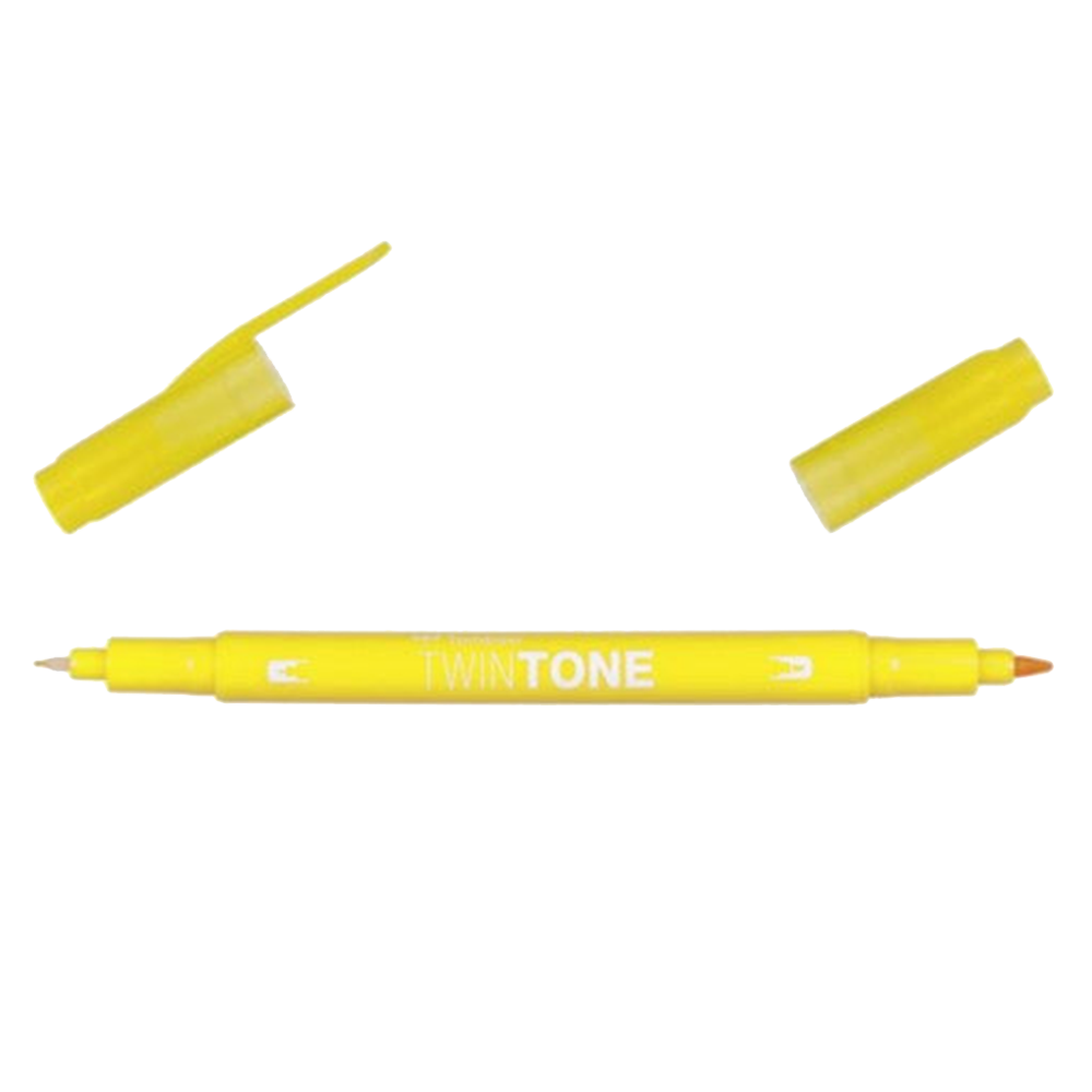 Tombow Twintone Yellow