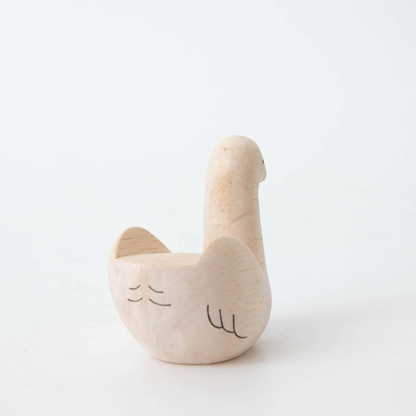 Wooden Animal Swan