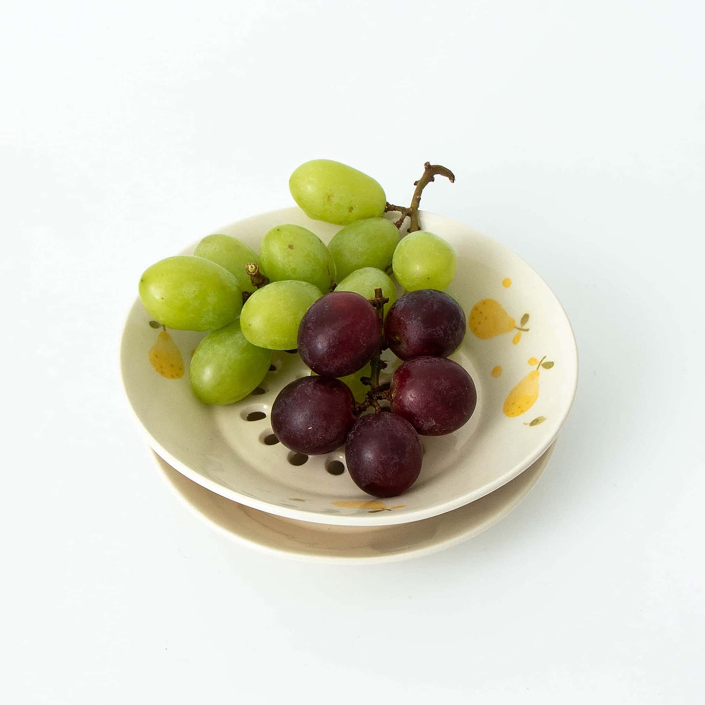 Colander with Plate - Pear