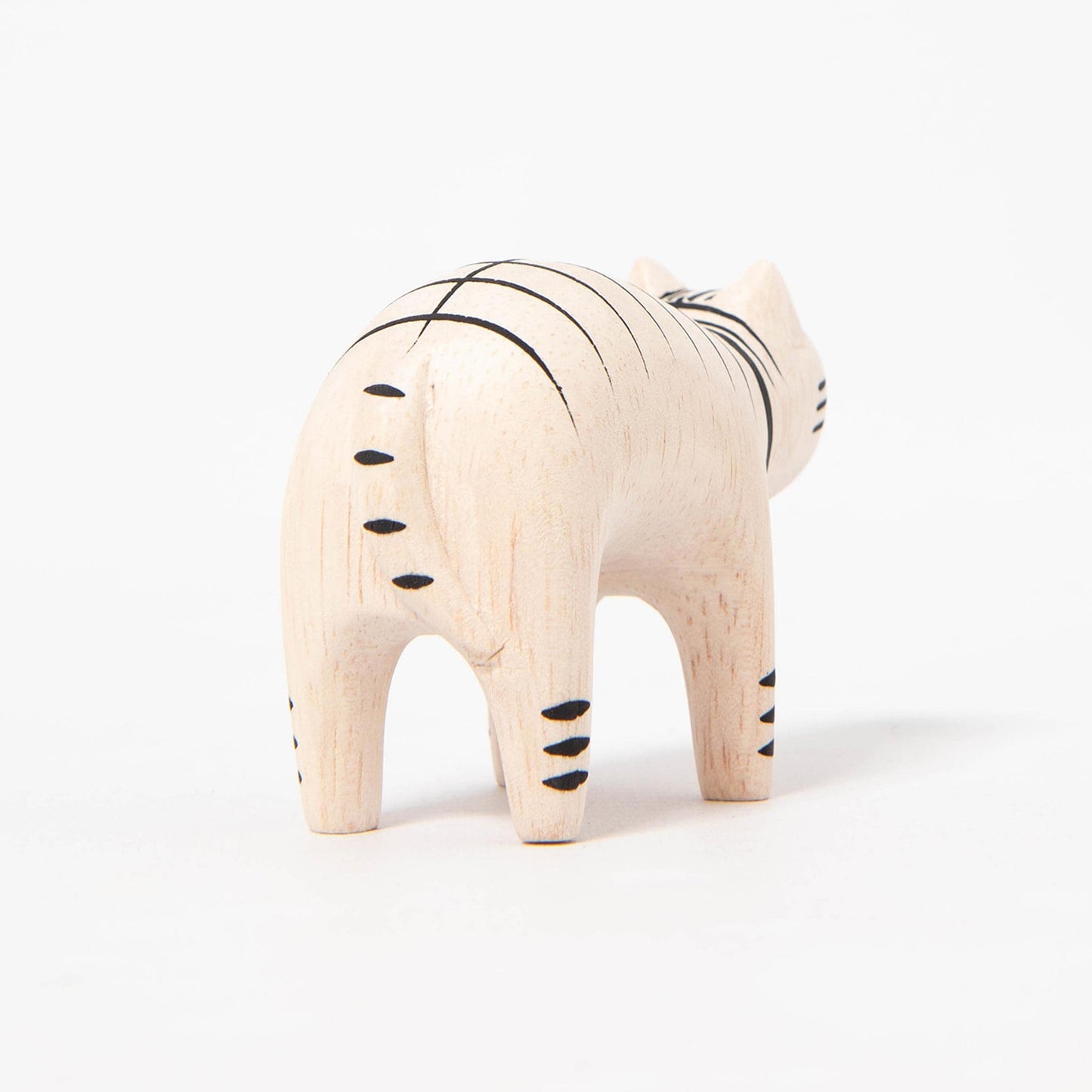 Wooden Animal Cat Tiger