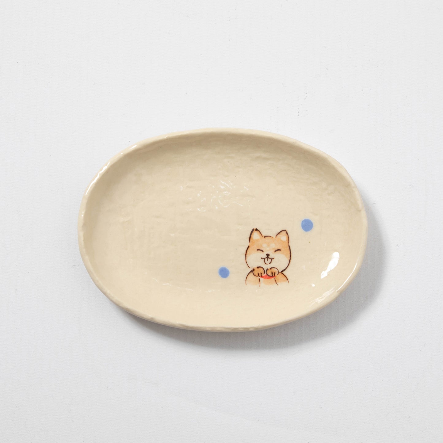 Small Plate - Shiba Dog Smile