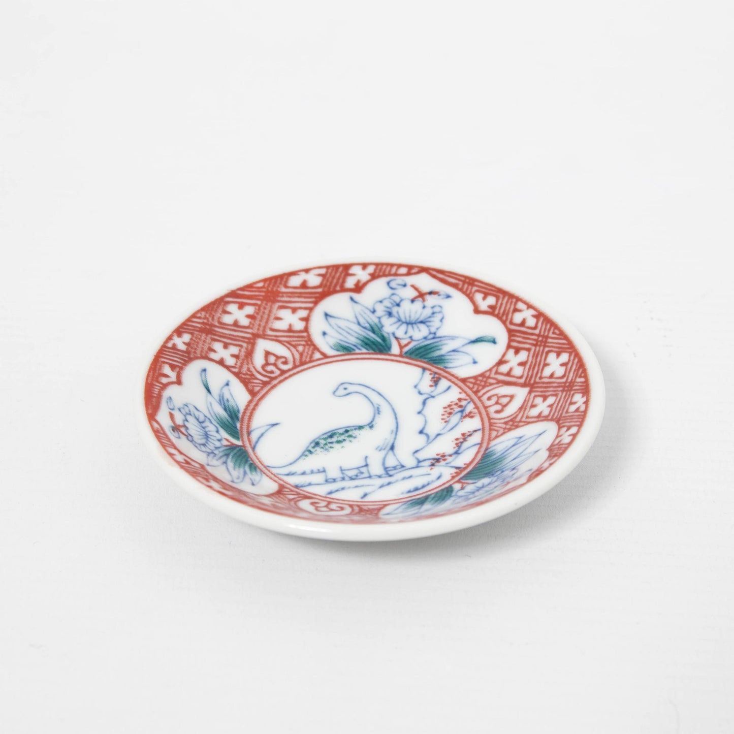 Small Plate Dinosaur Brachiosaurus 9cm