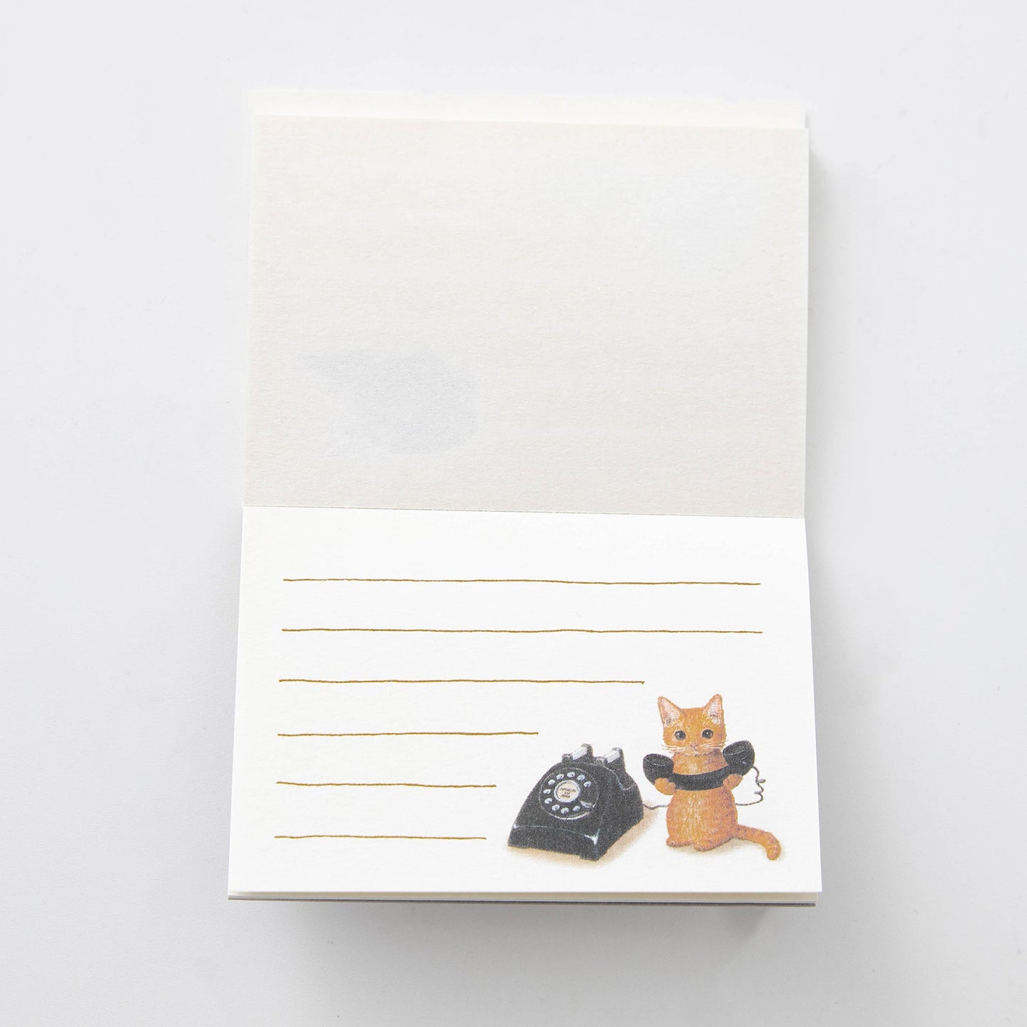 Notepad Memo Telephone by POTTERING CAT