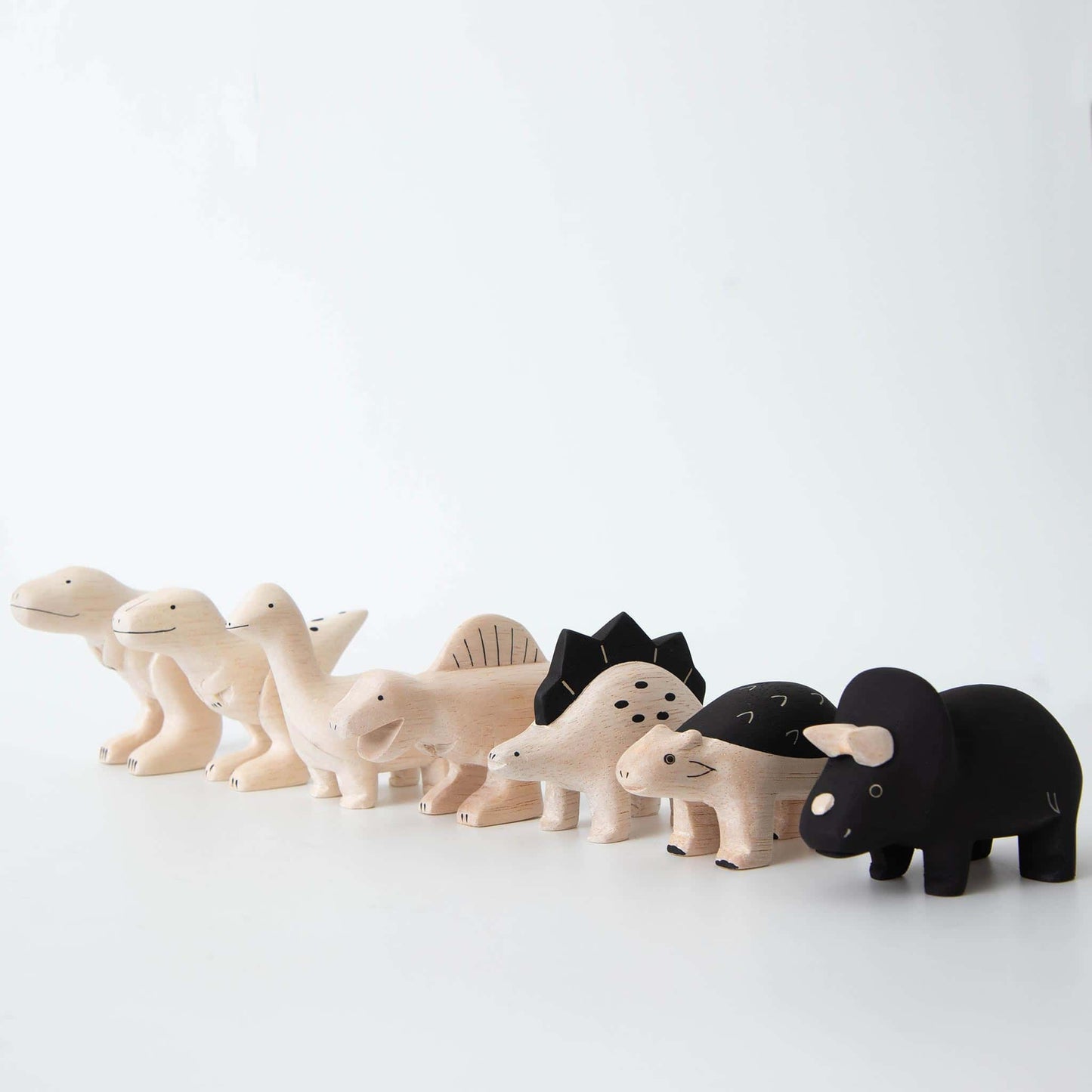 Wooden Animal Dinosaur Stegosaurus