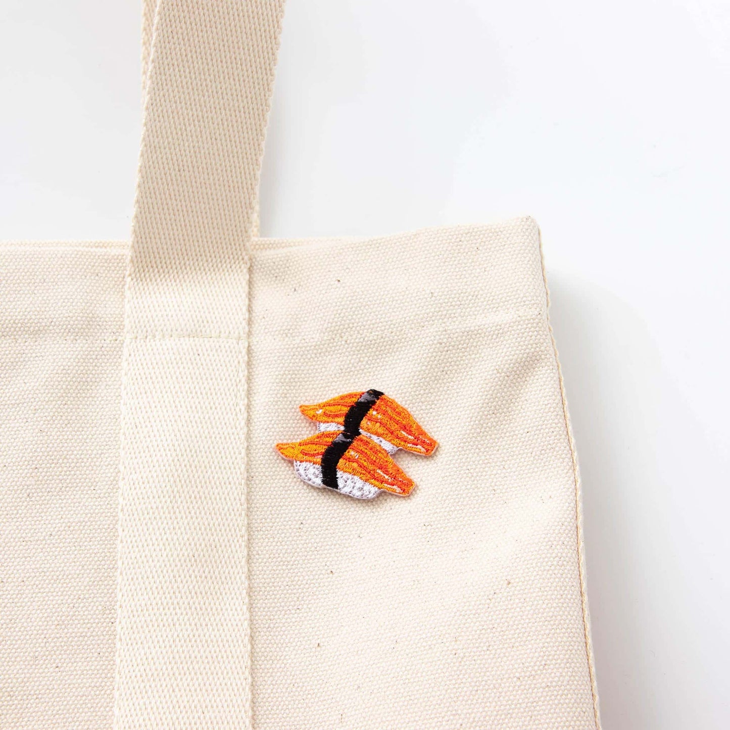Iron On Patch - Salmon