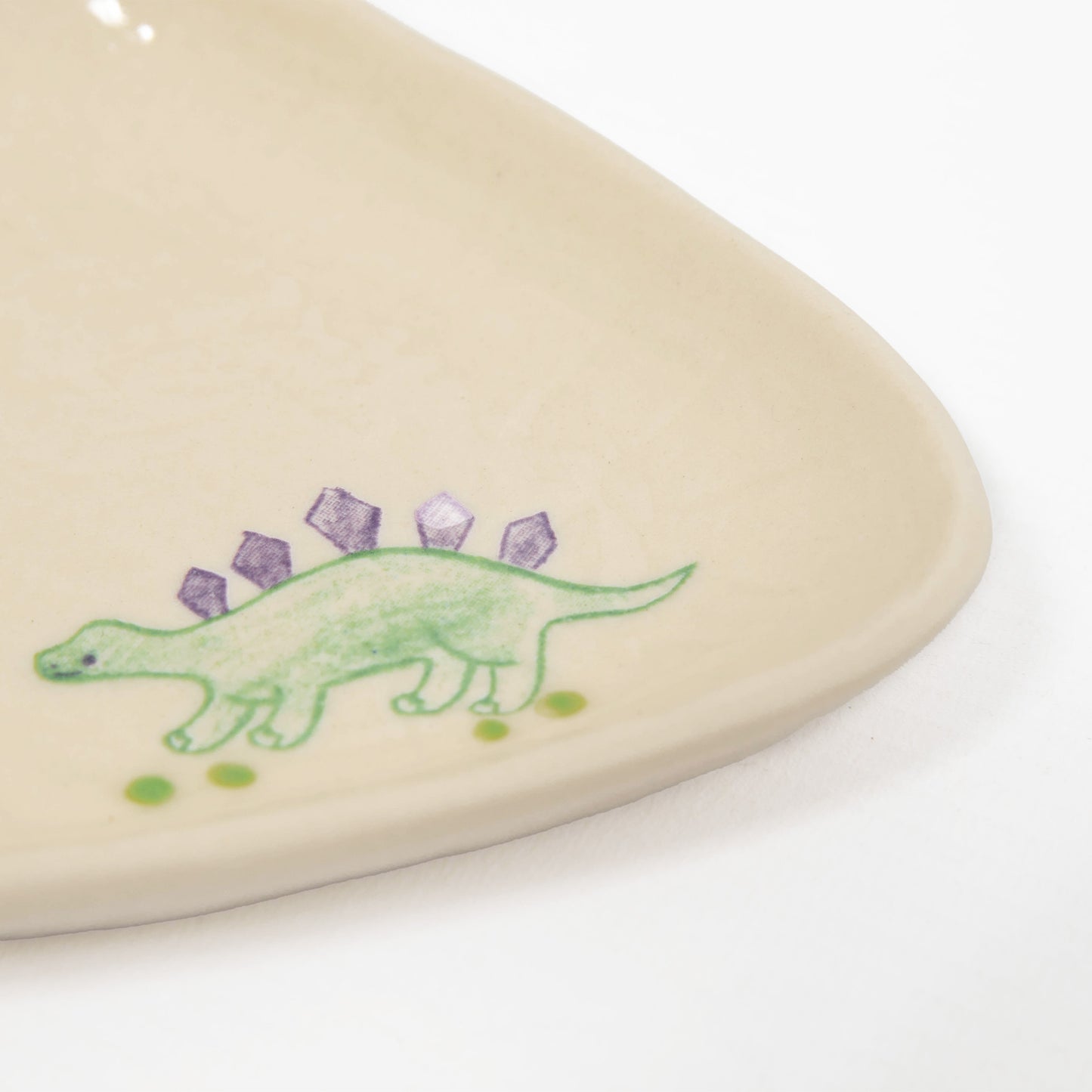 Triangle Plate - Stegosaurus