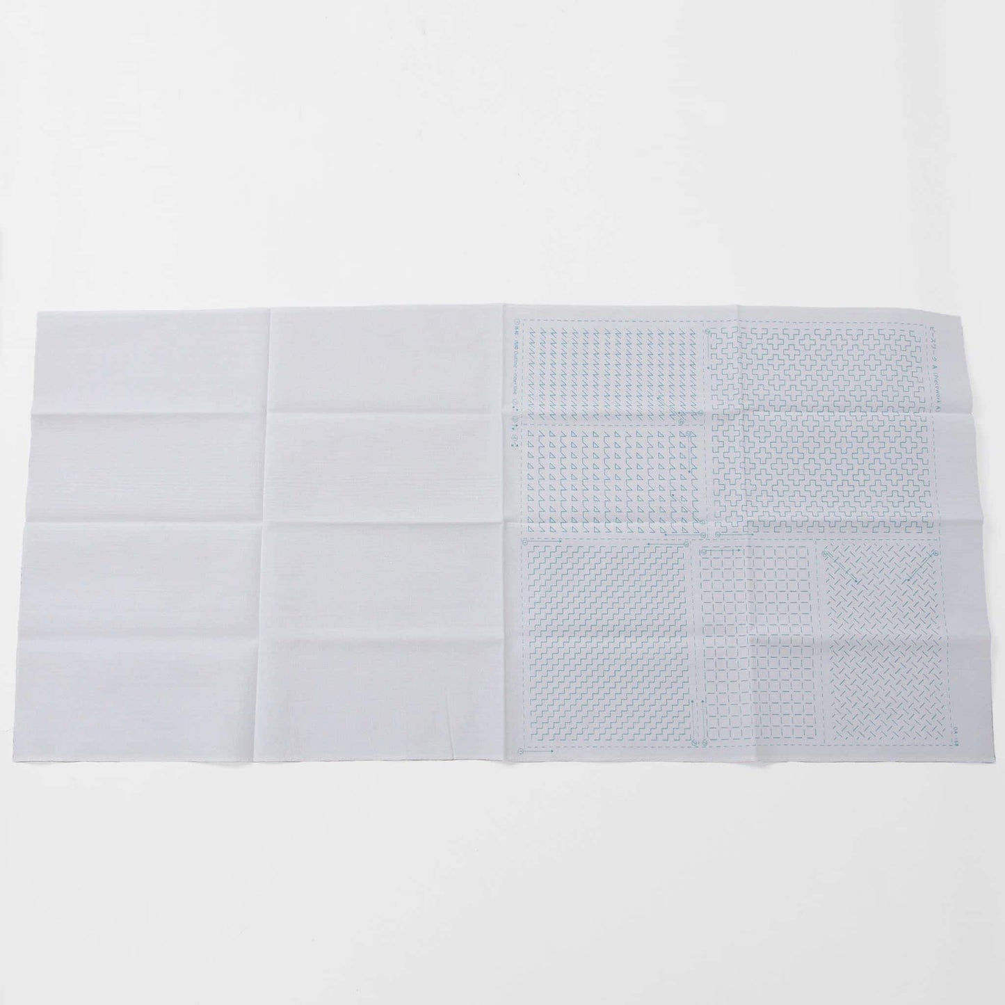 Sashiko Tea Towel 34x34cm - Pieced Work
