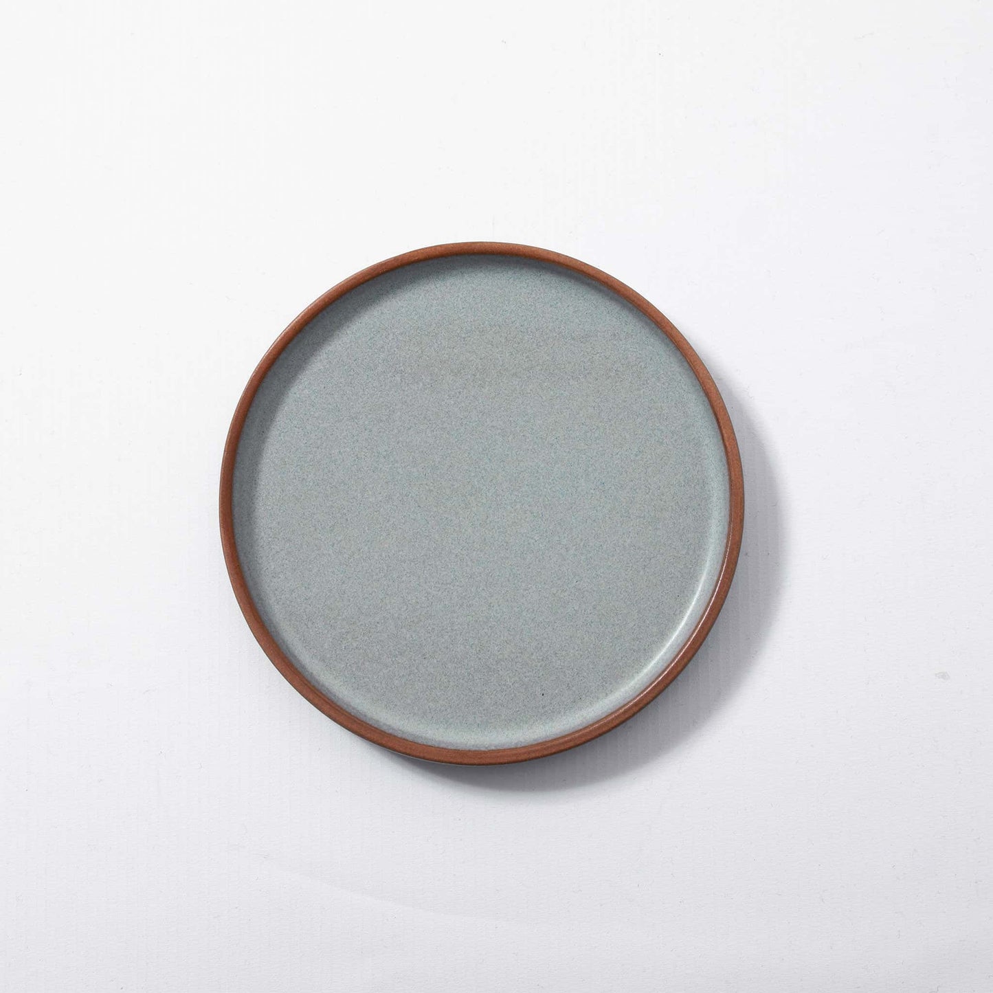 Flat Side Plate Grey 16.3cm