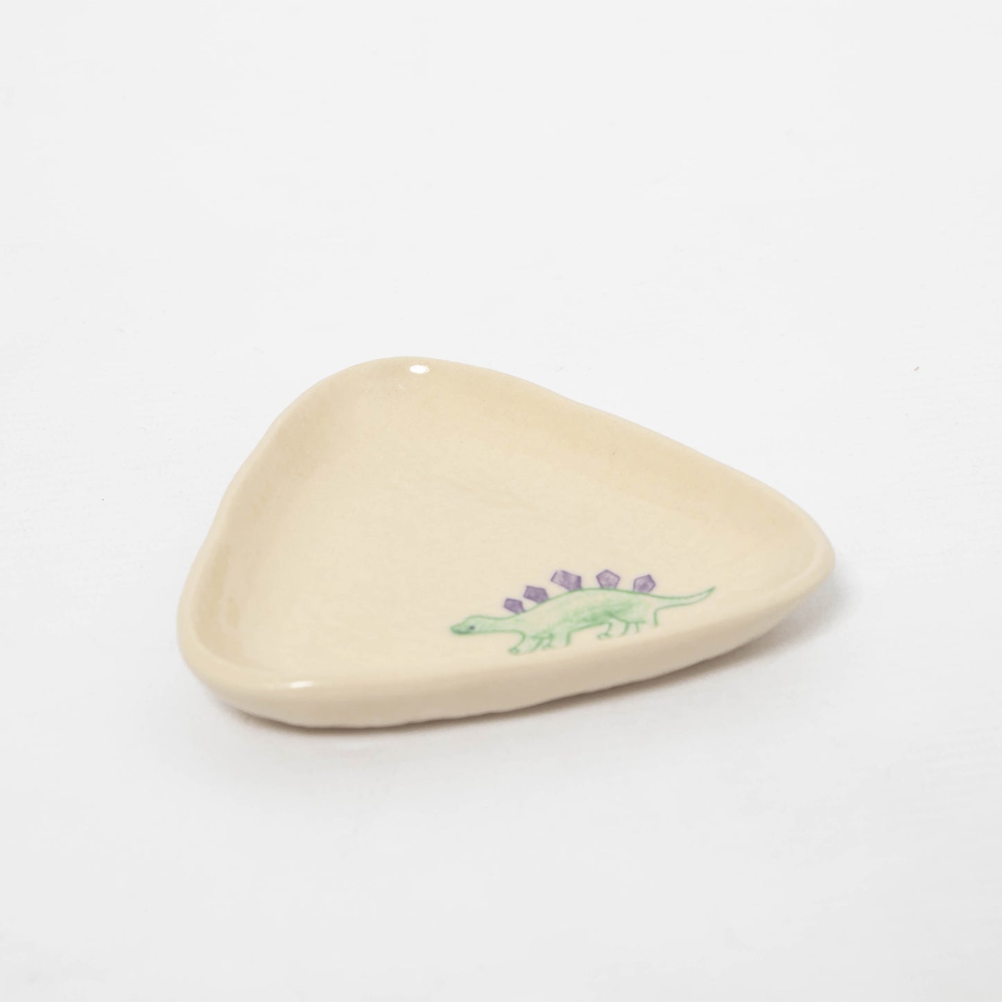 Triangle Plate - Stegosaurus