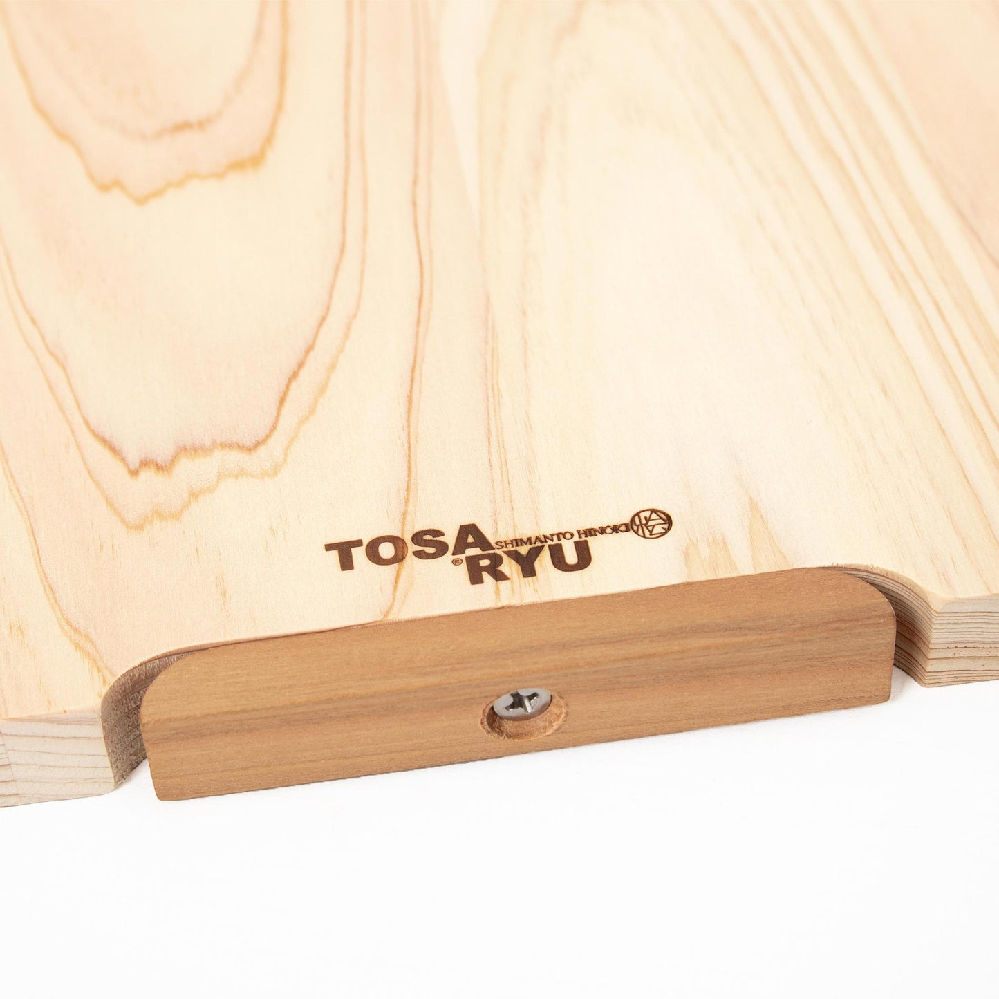 Japanese Hinoki Cypress Chopping Board with Stand