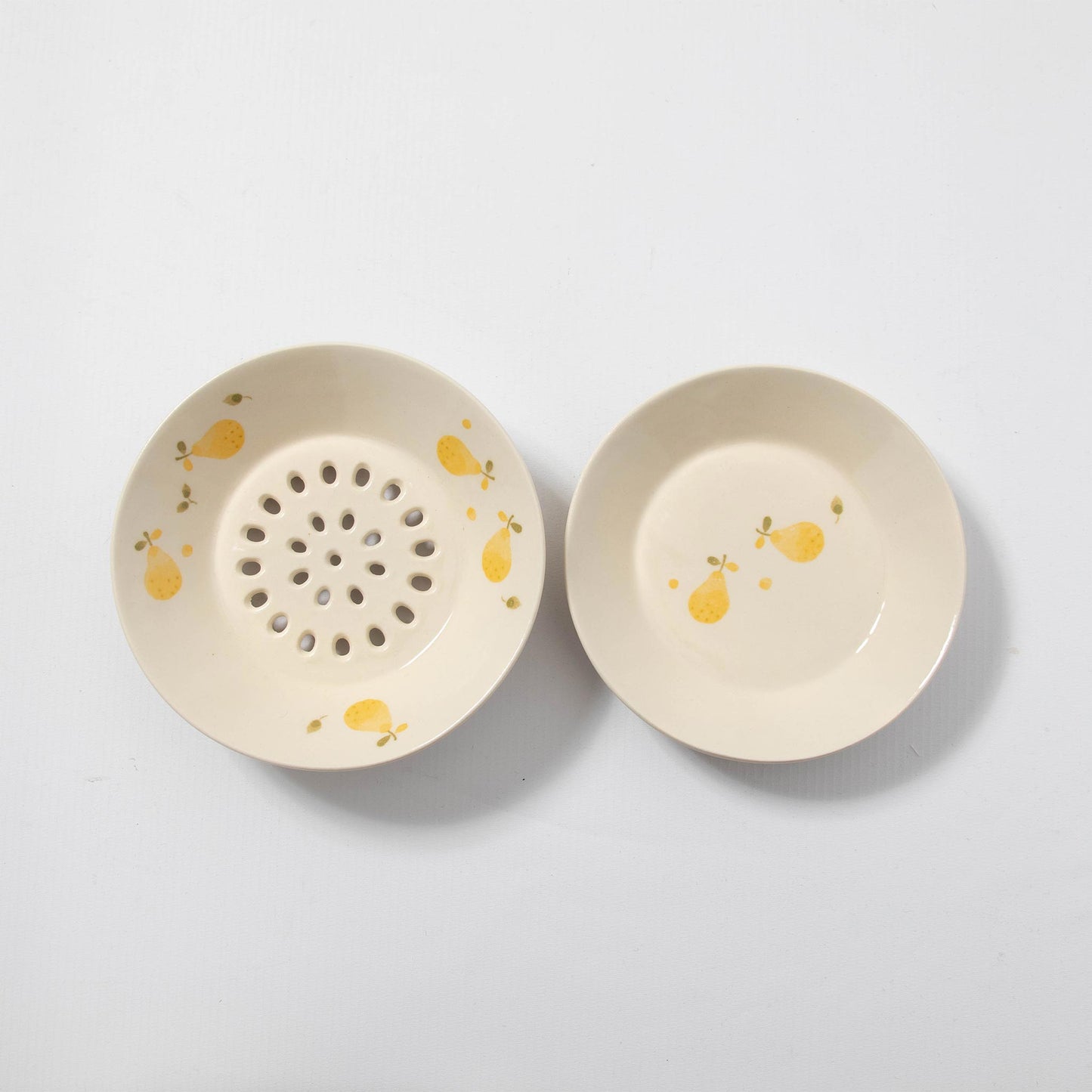 Colander with Plate - Pear