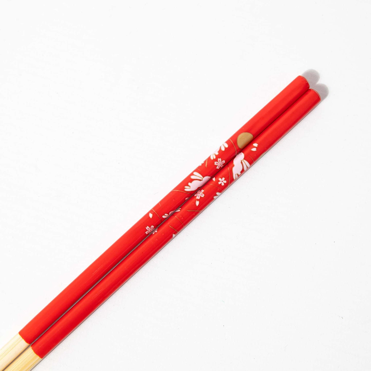Cooking Chopsticks - Rabbit and Moon Red