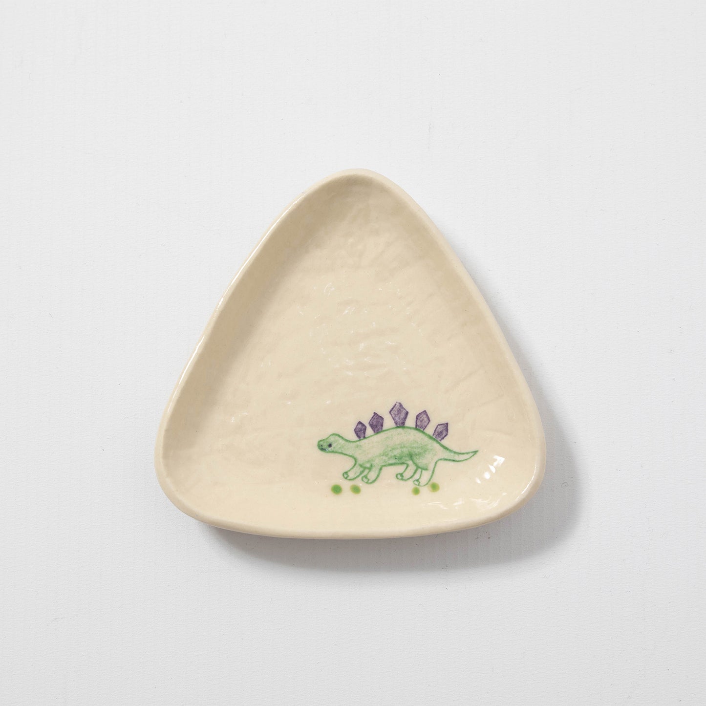 Triangle Plate - Stegosaurus