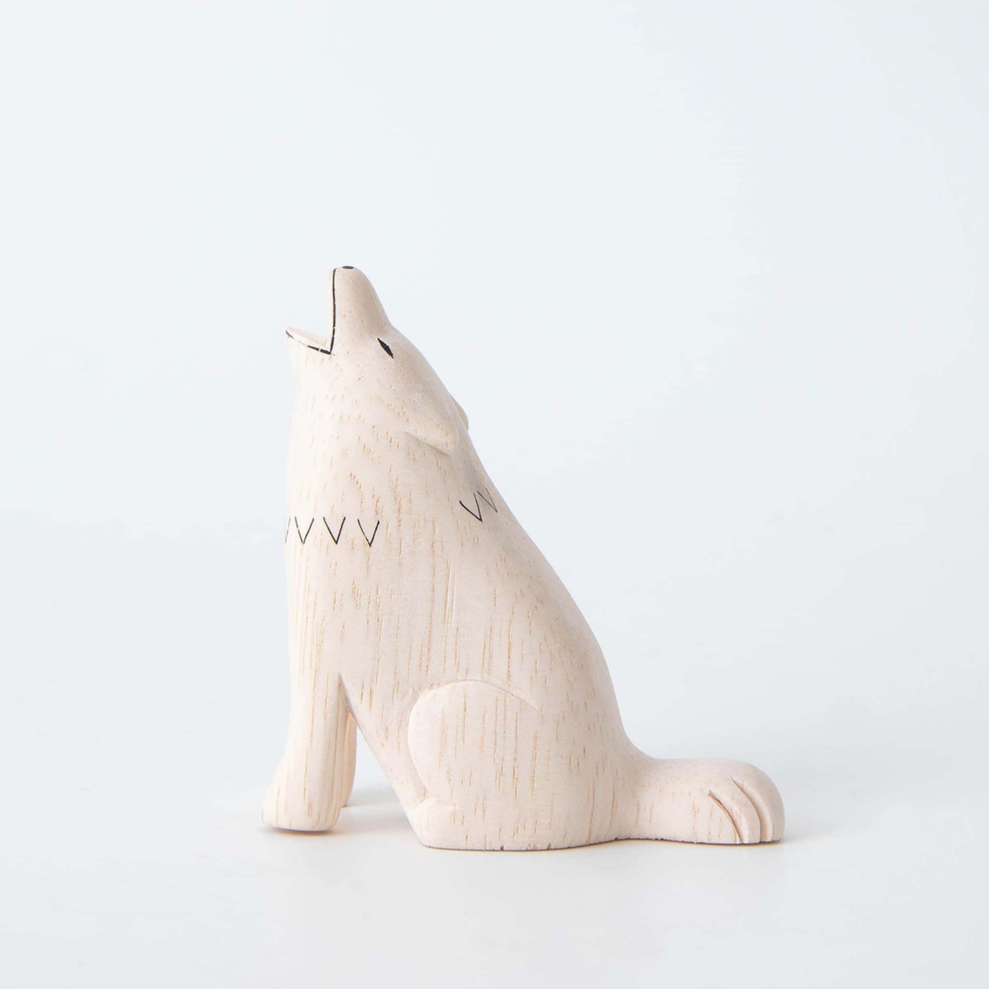 Wooden Animal Wolf