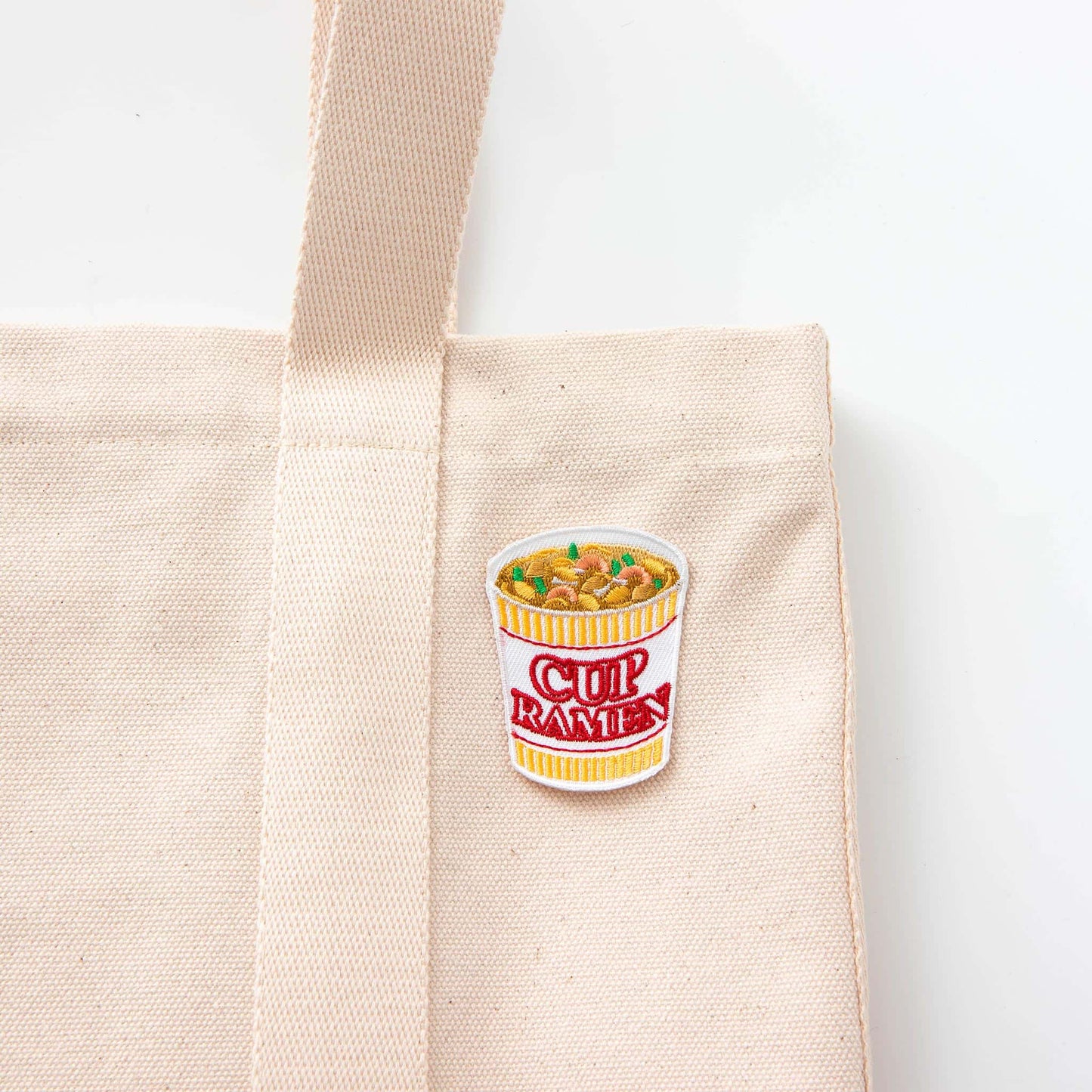 Iron On Patch - Instant Ramen Noodle
