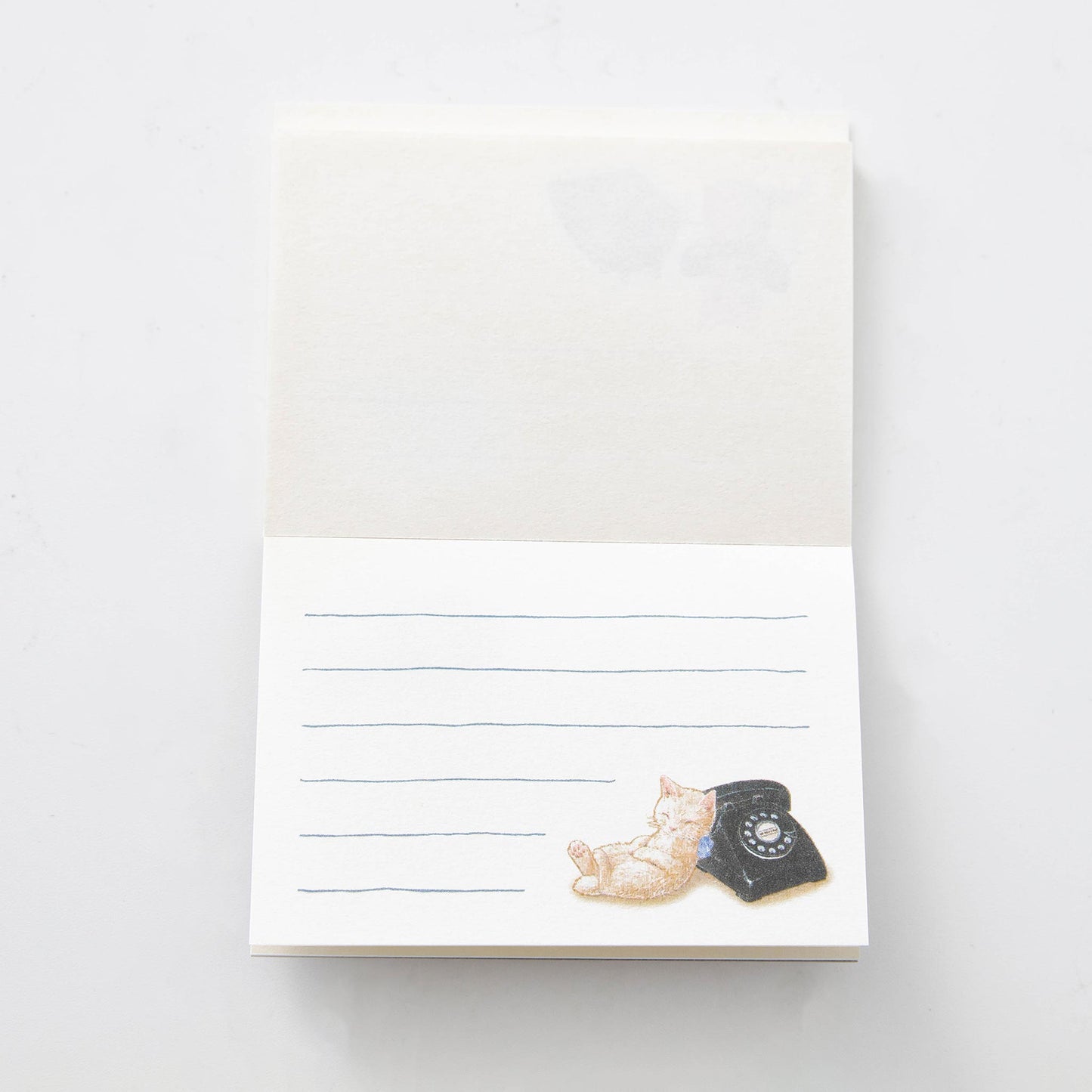 Notepad Memo Telephone by POTTERING CAT